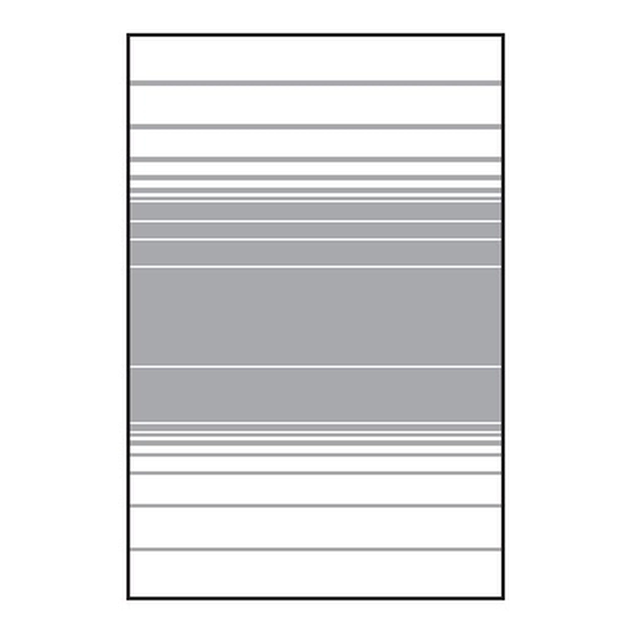 VETRO Glasscheibe, B 1200 x H 1800 mm, Streifen-Dekor 83, satiniert