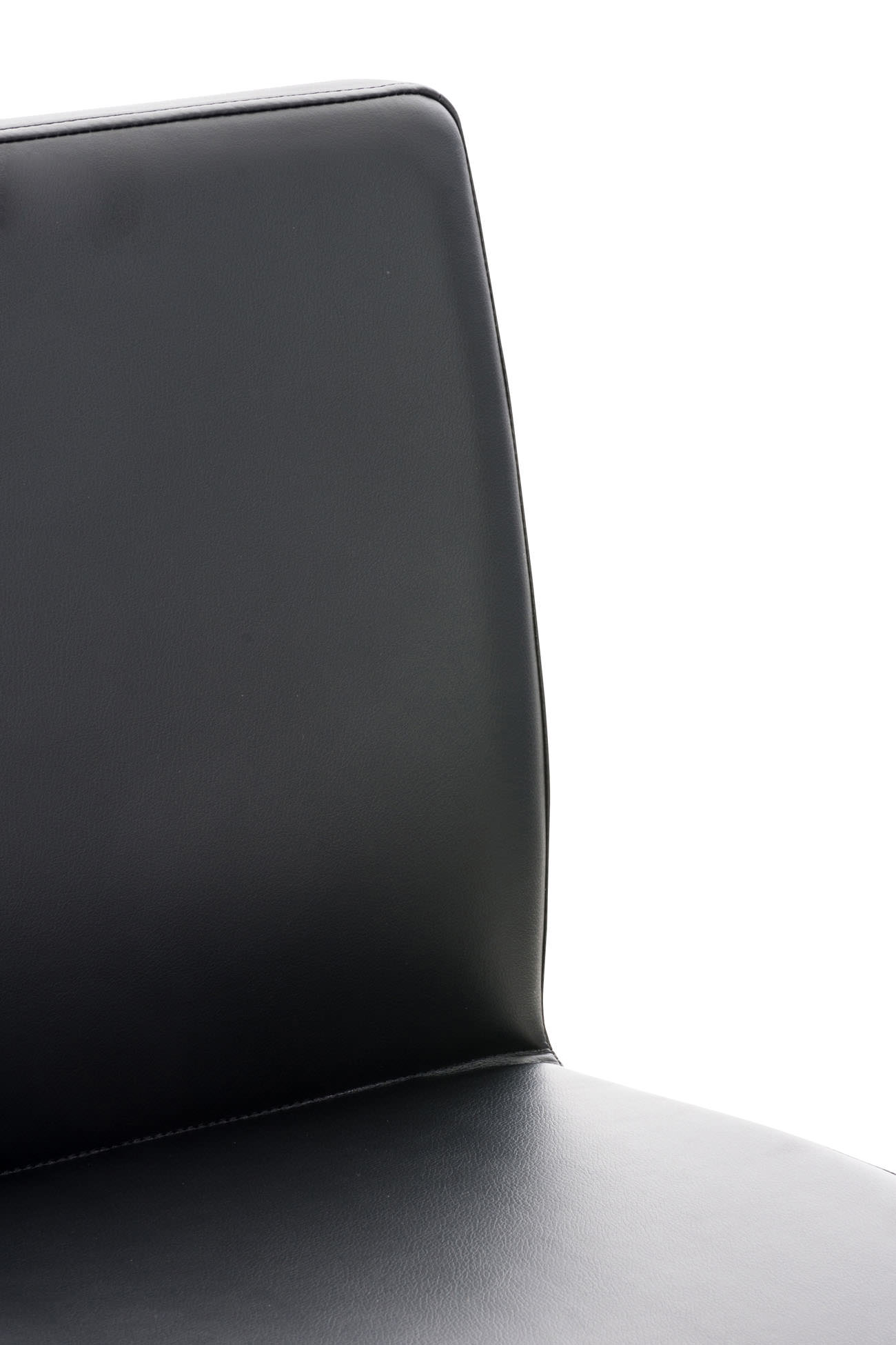 Barhocker Cadiz Kunstleder schwarz, schwarz