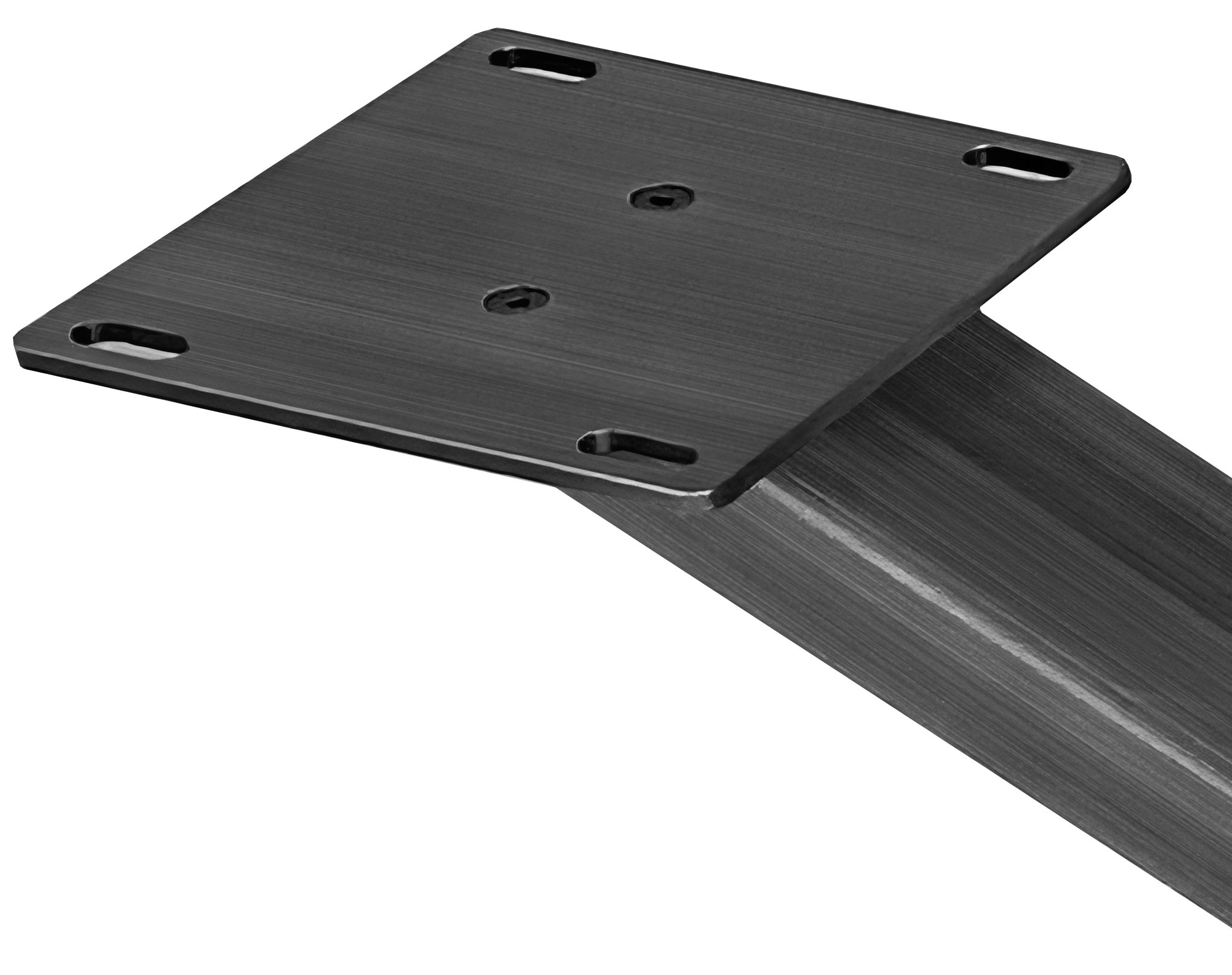 Tischbeine Finney 180x80x72, antik schwarz