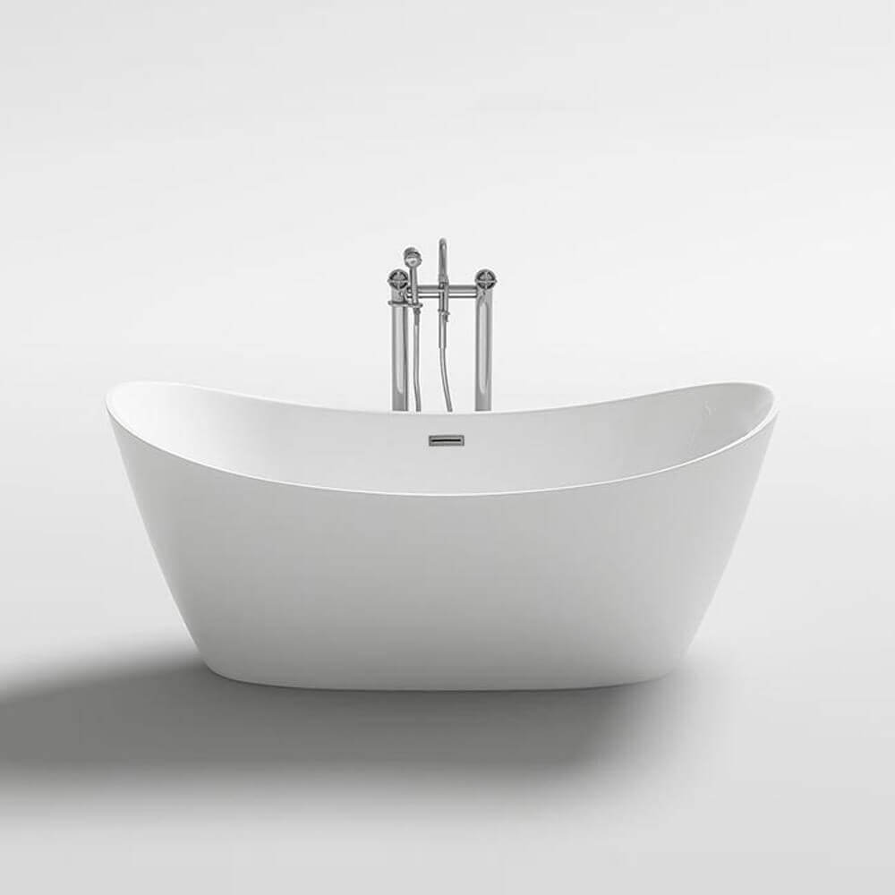 Freistehende Badewanne OVALO 170 x 80 cm