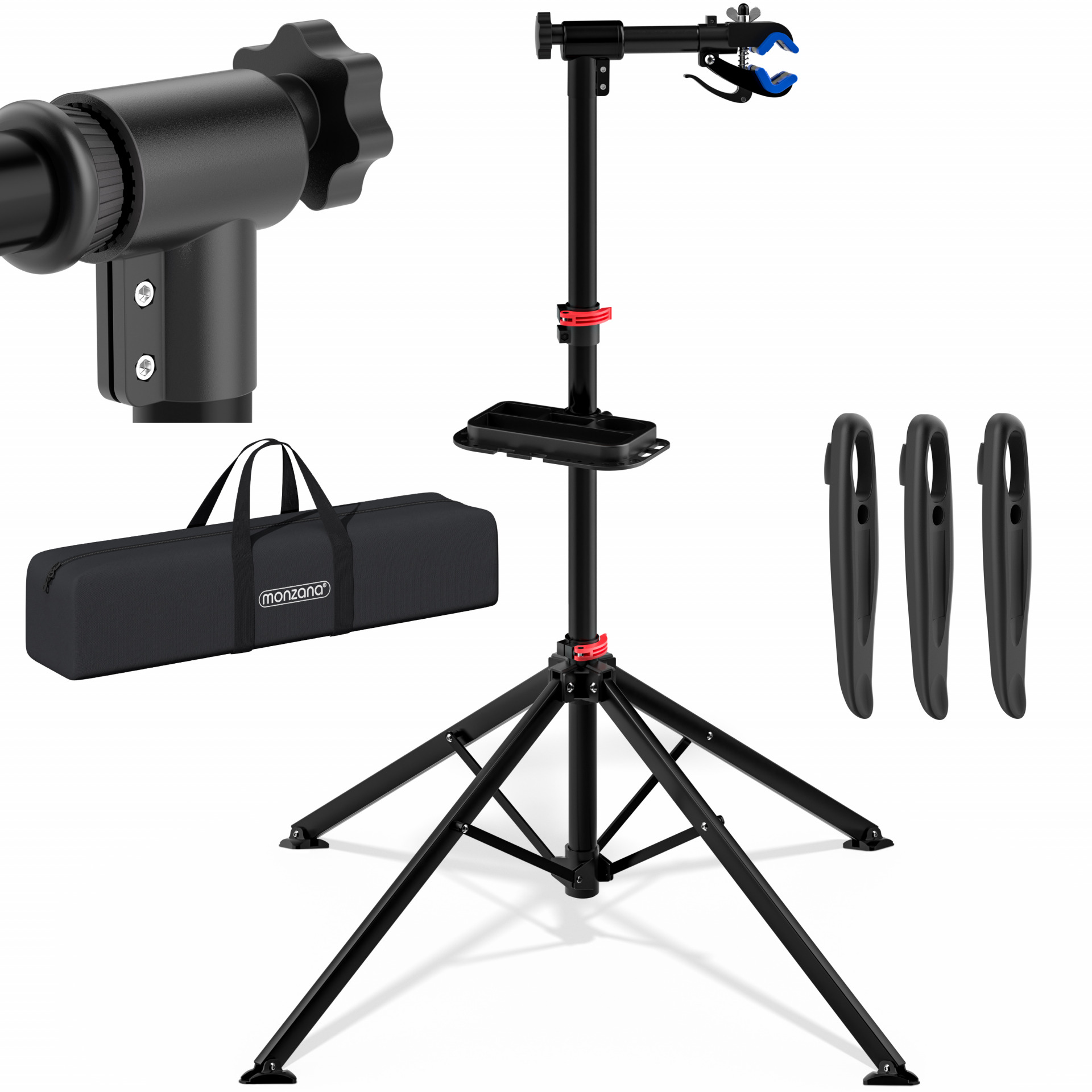 Fahrrad-Montageständer bis 30kg höhenverstellbar