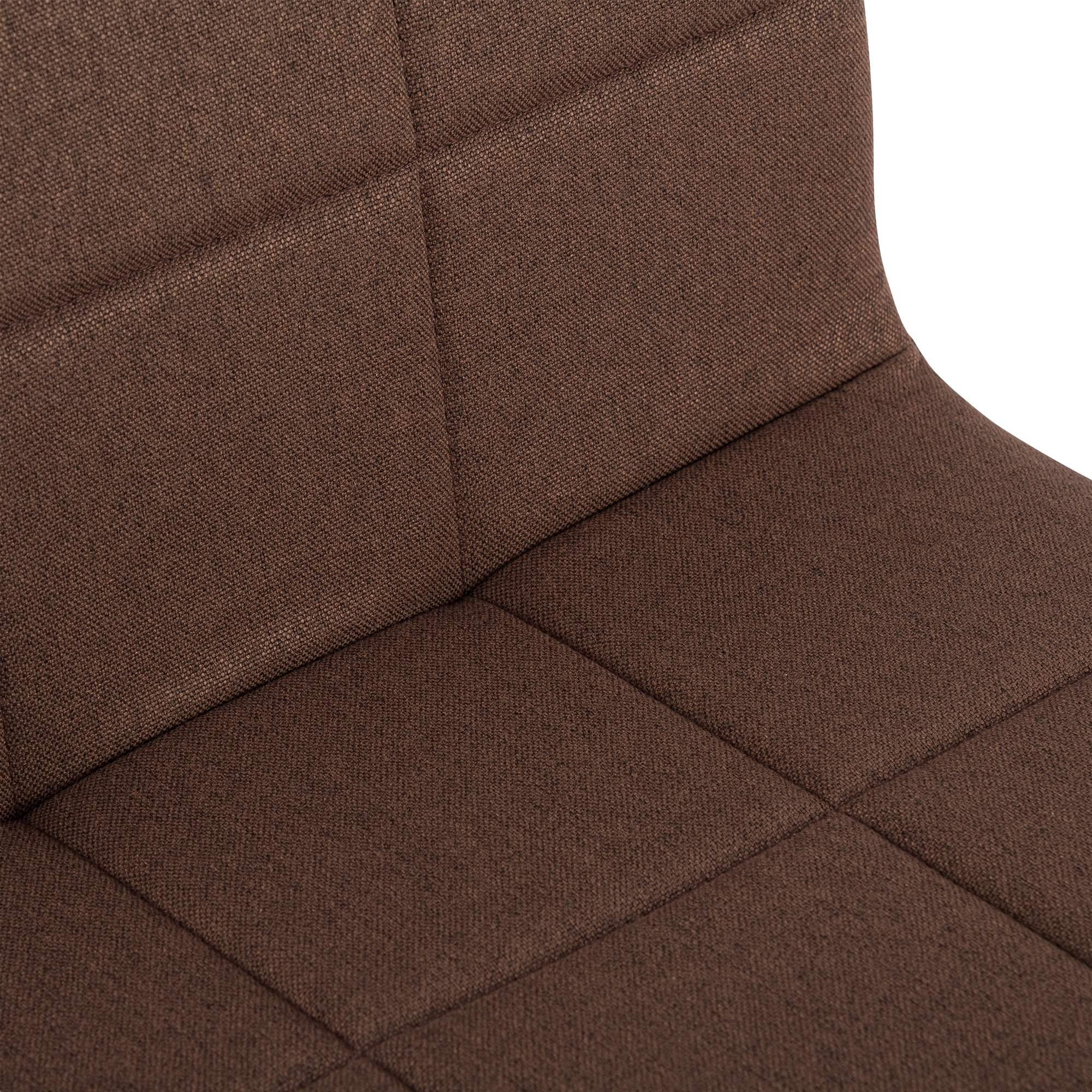 Stuhl Ricky Stoff, braun