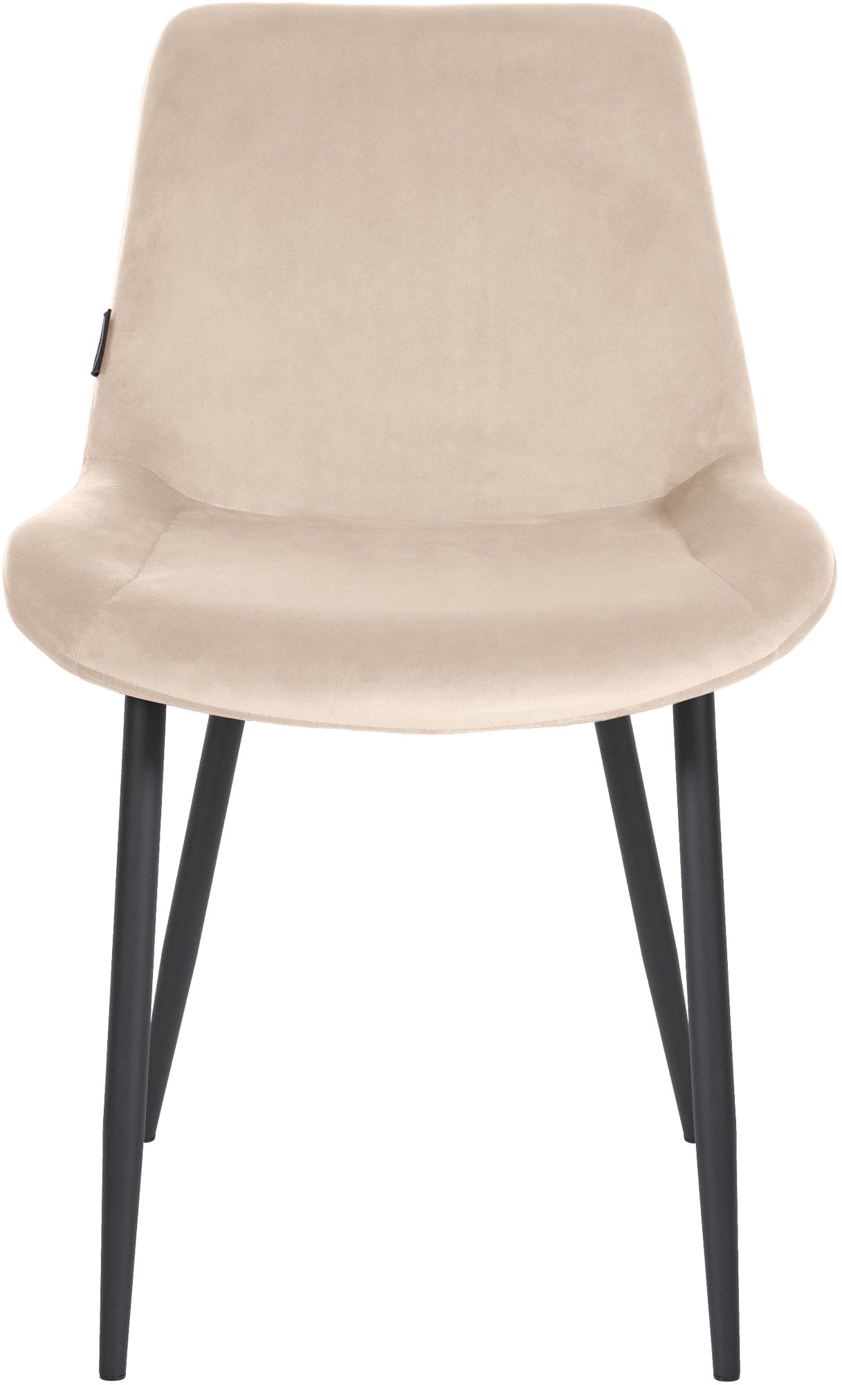 Esszimmerstuhl Victoria Samt, creme