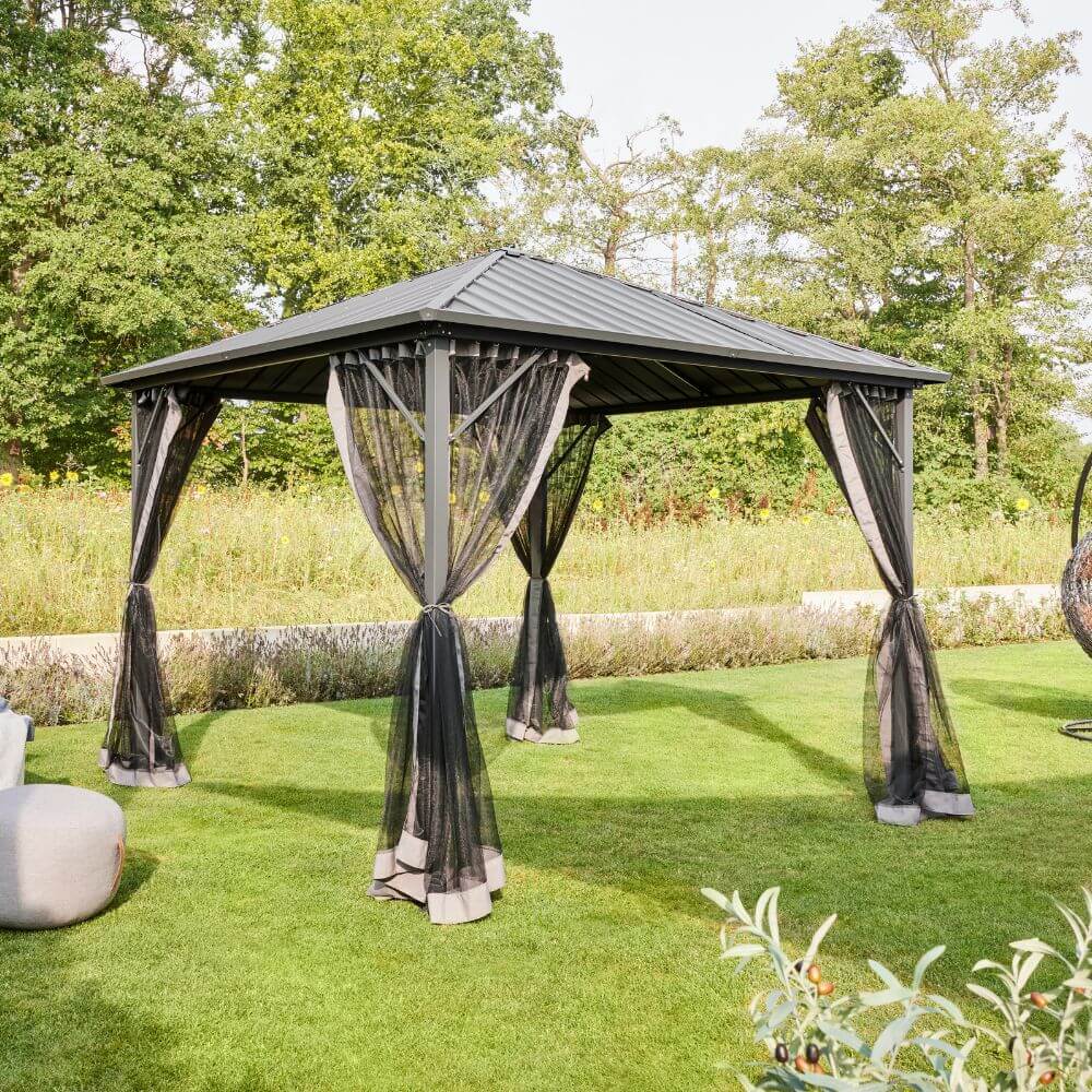LED Solar Pavillon AZUR - 300 x 270 cm