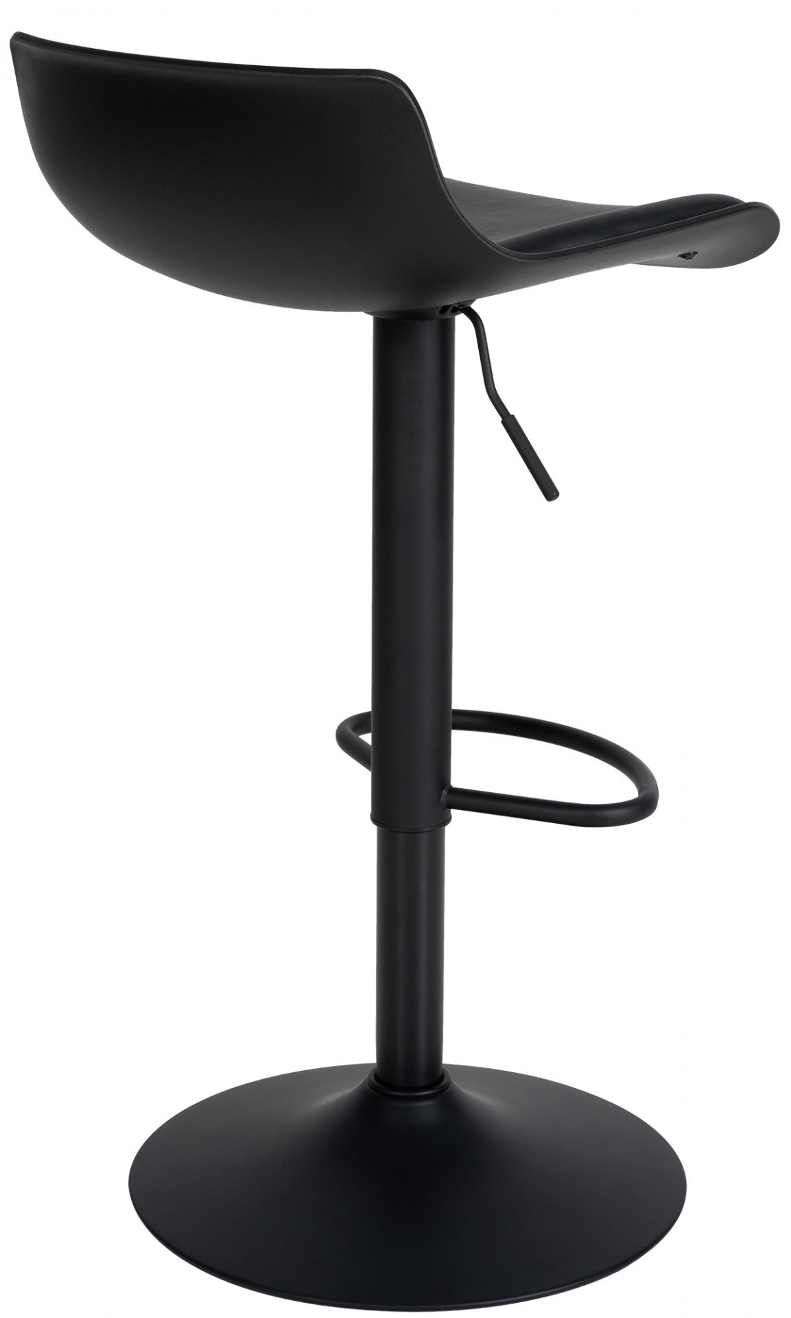 Barhocker Aveiro Kunstleder, schwarz