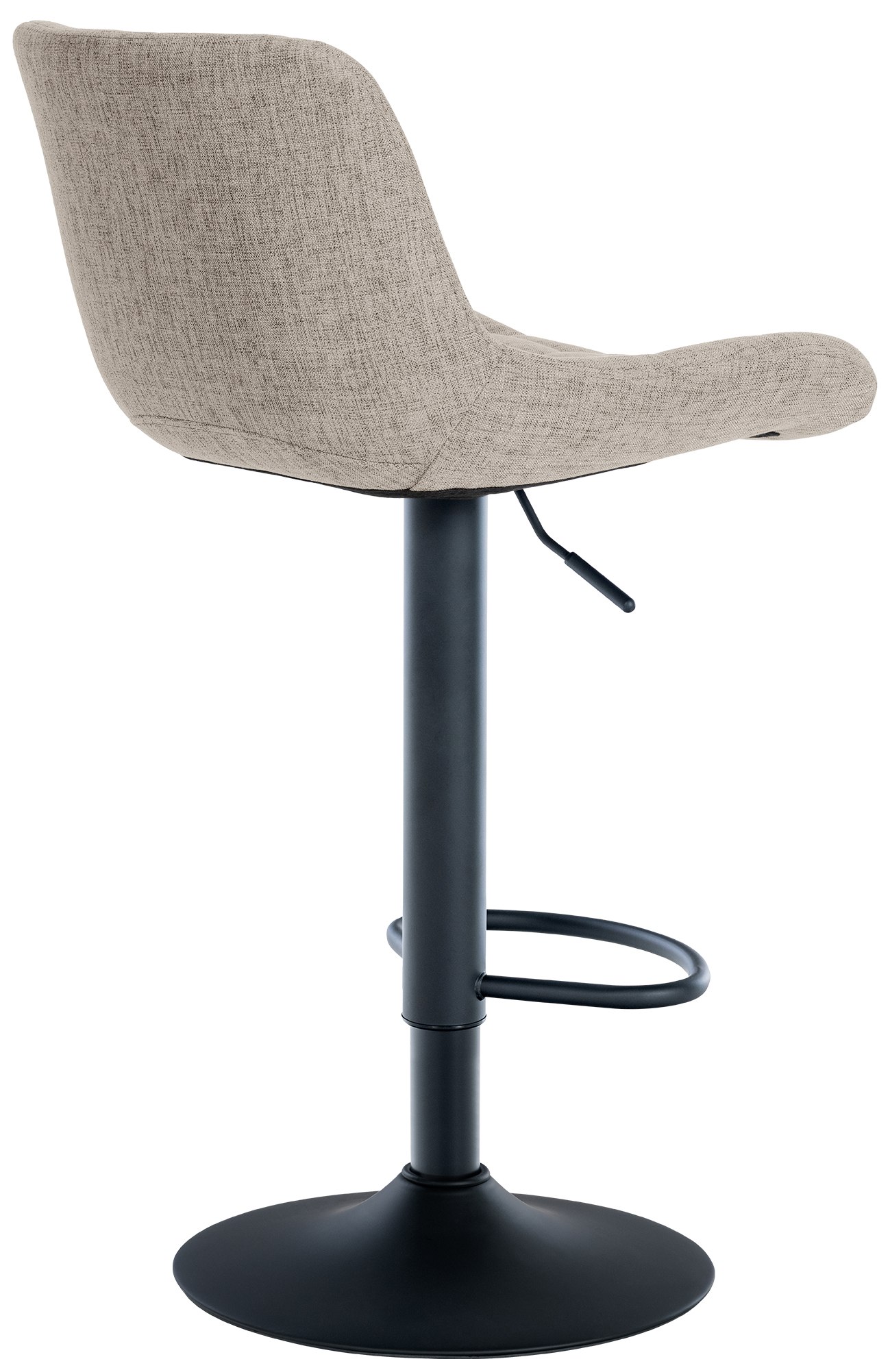 2er Set Barhocker Tover Stoff, taupe