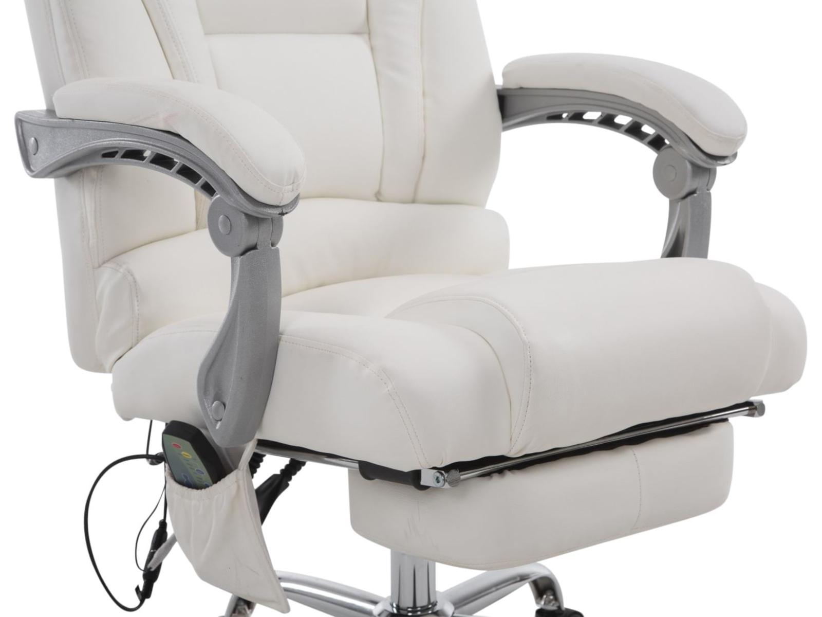 Bürostuhl Pacific mit Massagefunktion, weiß