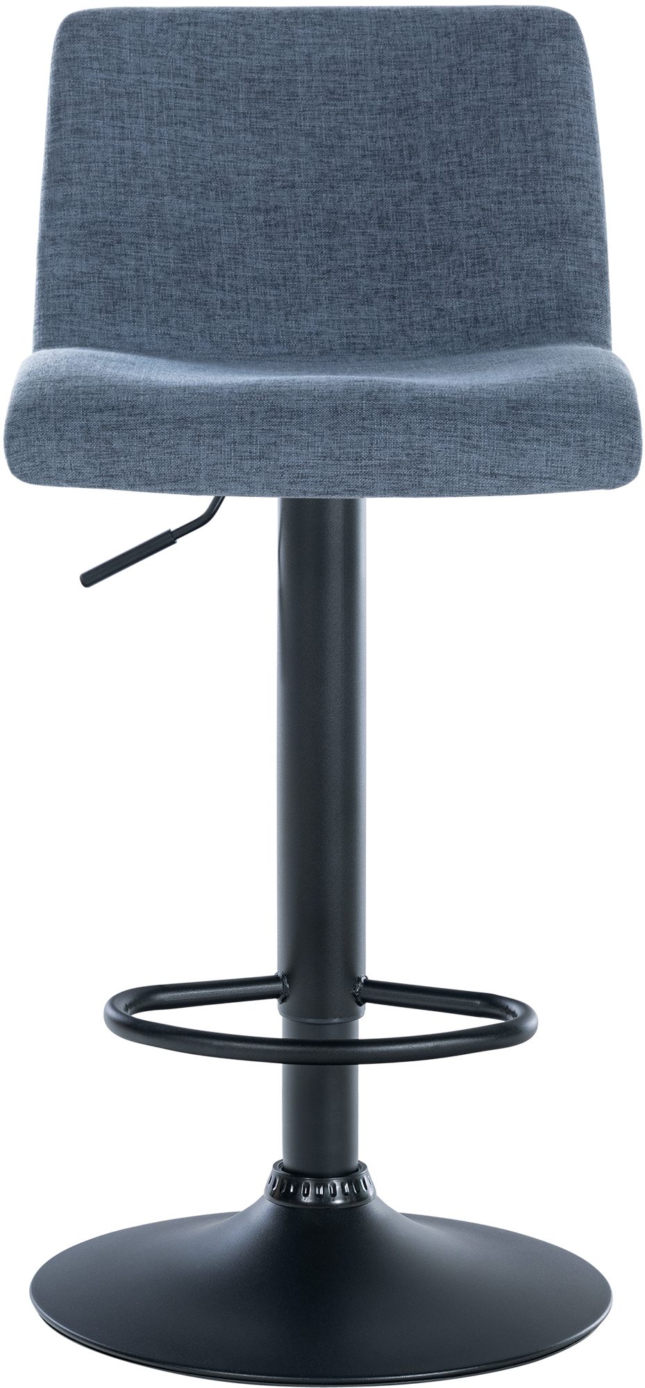 Barhocker Branford Stoff, blau