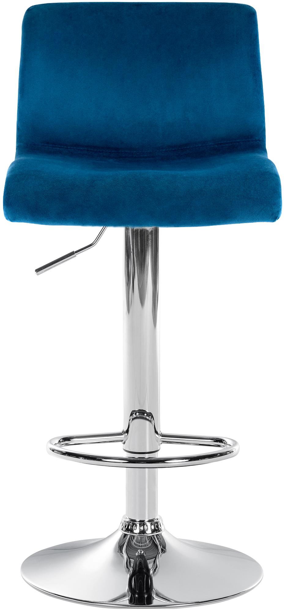 Barhocker Hoover Samt C, blau