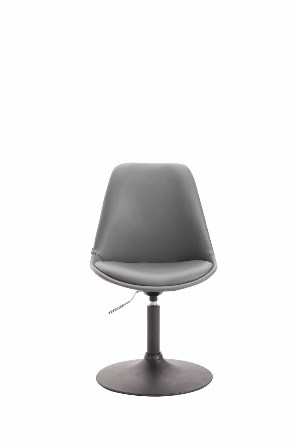 Stuhl Maverick B Kunstleder, grau