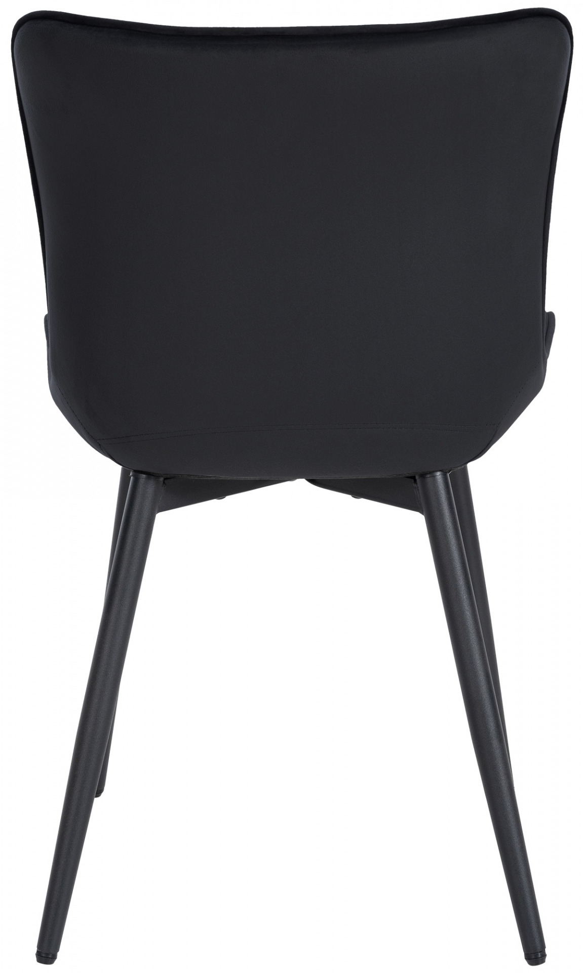 2er Set Stühle Largo Samt, schwarz