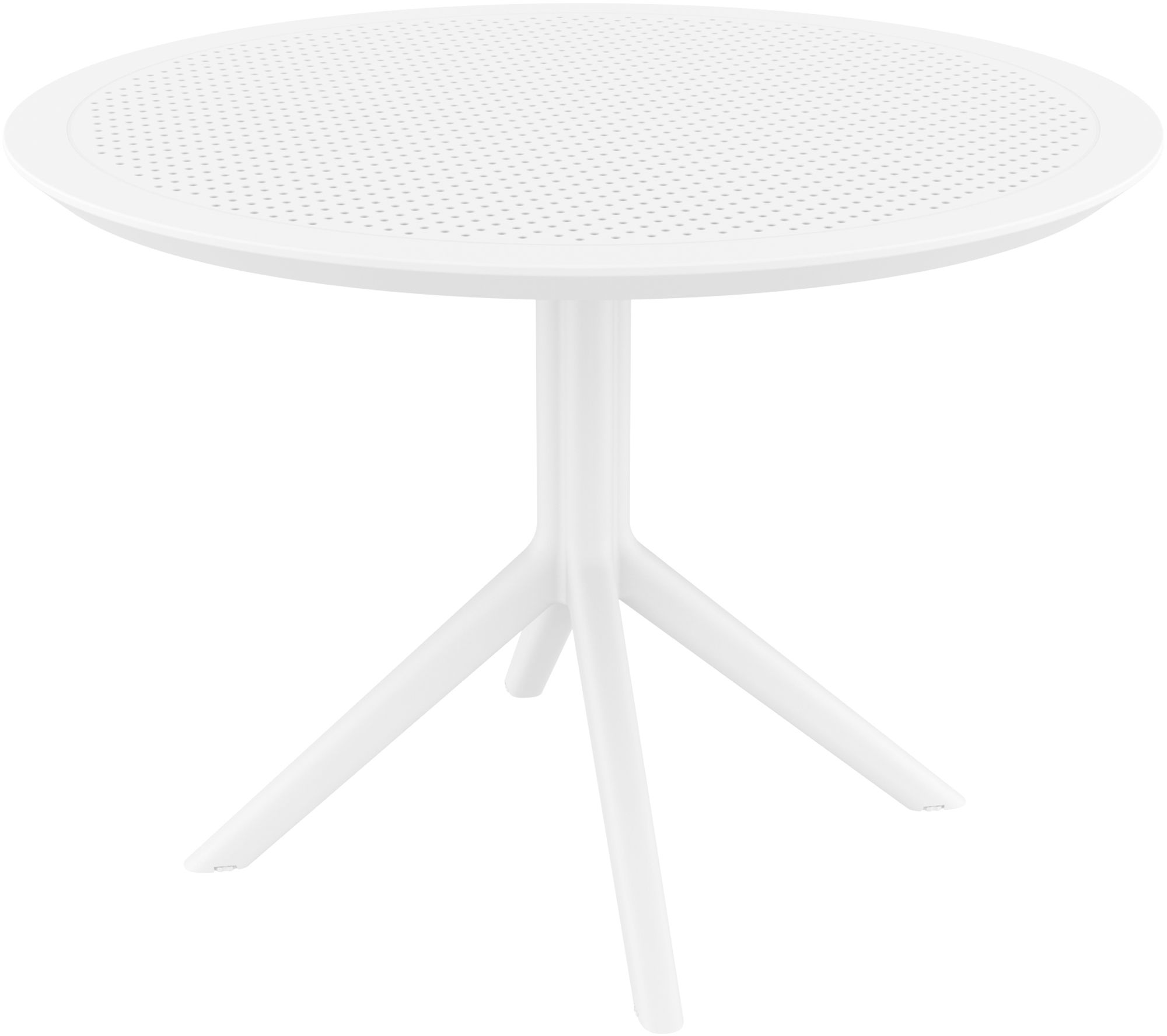 Tisch Sky rund 105 cm, weiß