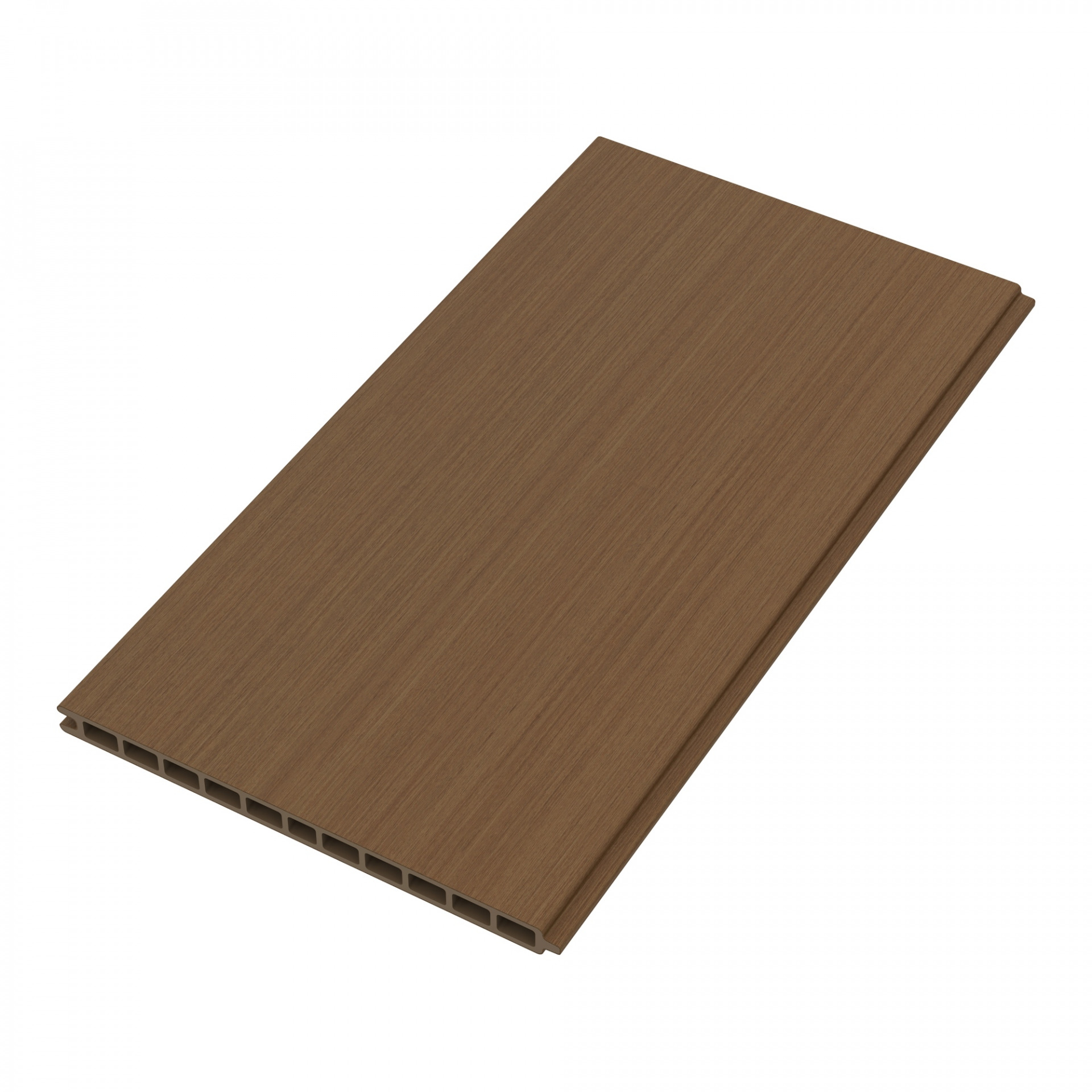 MAX-XL WPC-Steckzaun, teak, 300 x 20 x 1790 mm, coextrudiert