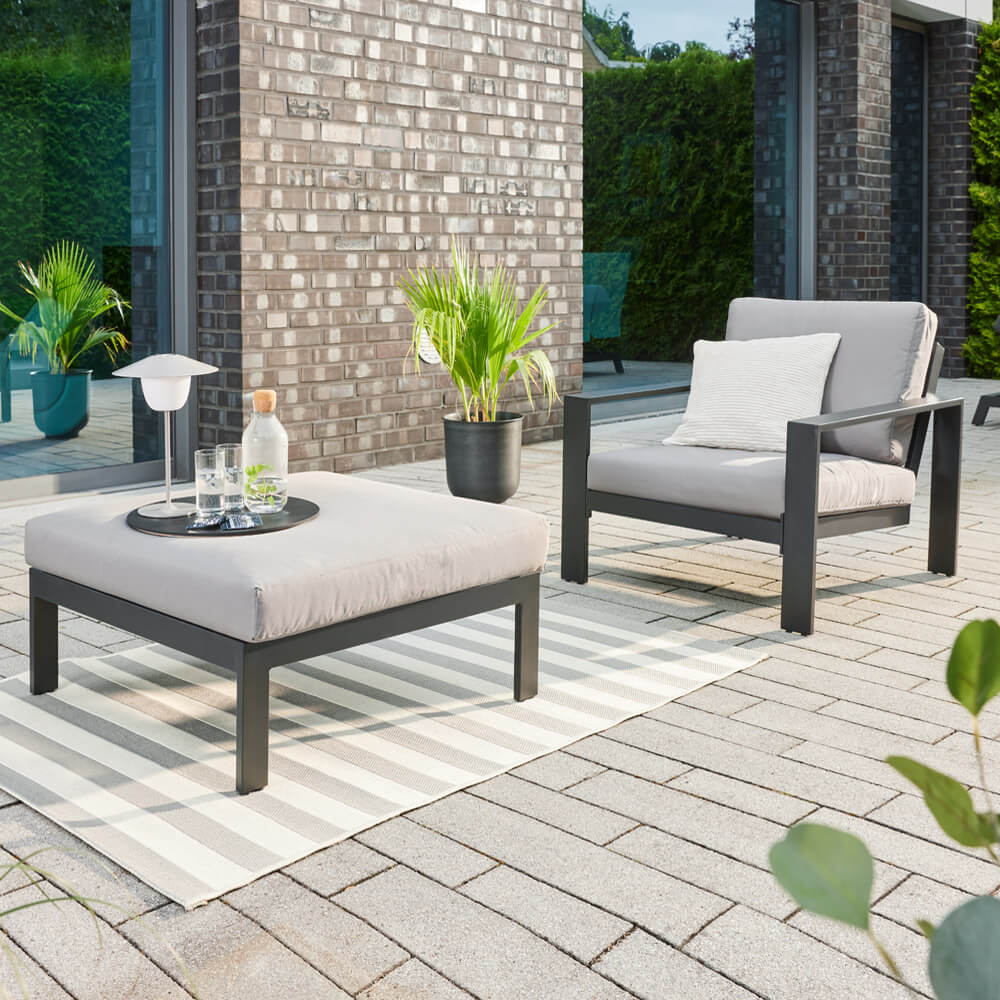 Gartenlounge Aluminium RIO S - Anthrazit