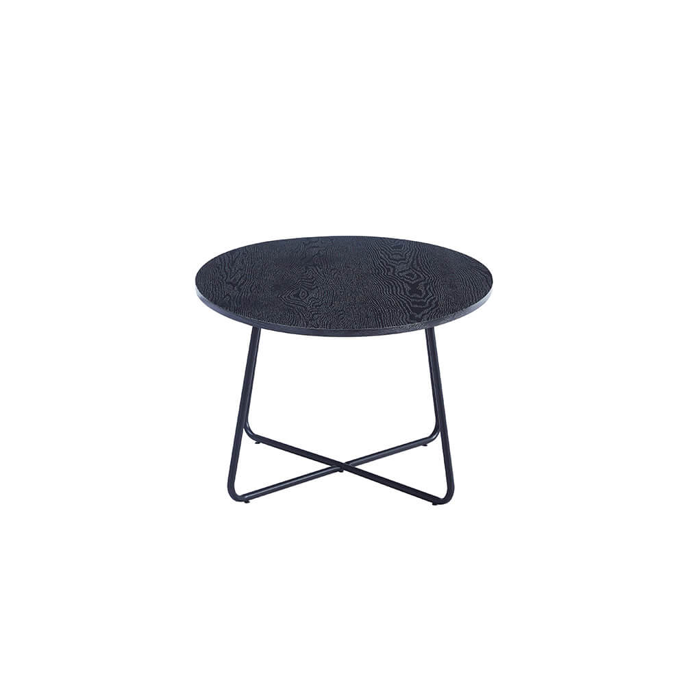 Couchtisch Oval NOVARIS - 110 x 66 cm Dark Oak