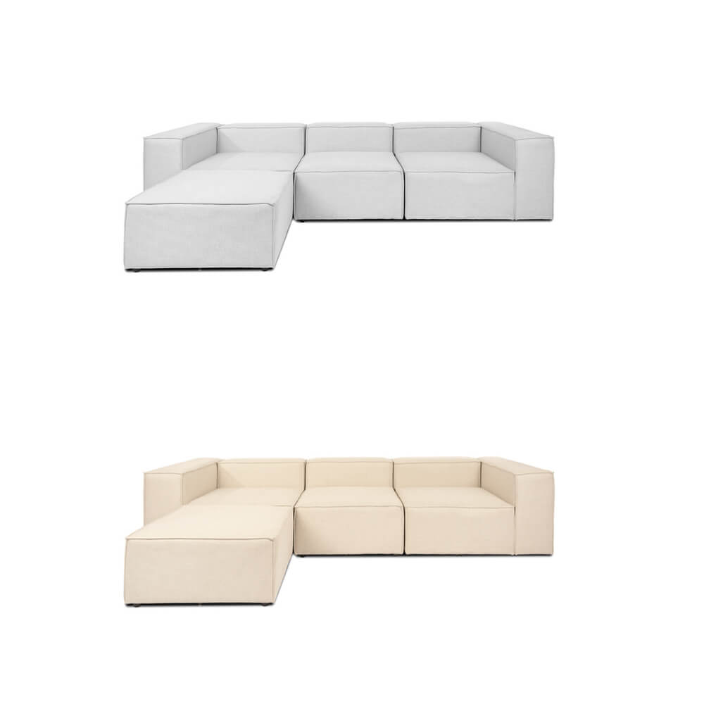 Modulares Sofa VERONA XL - 414 x 207 cm Beige