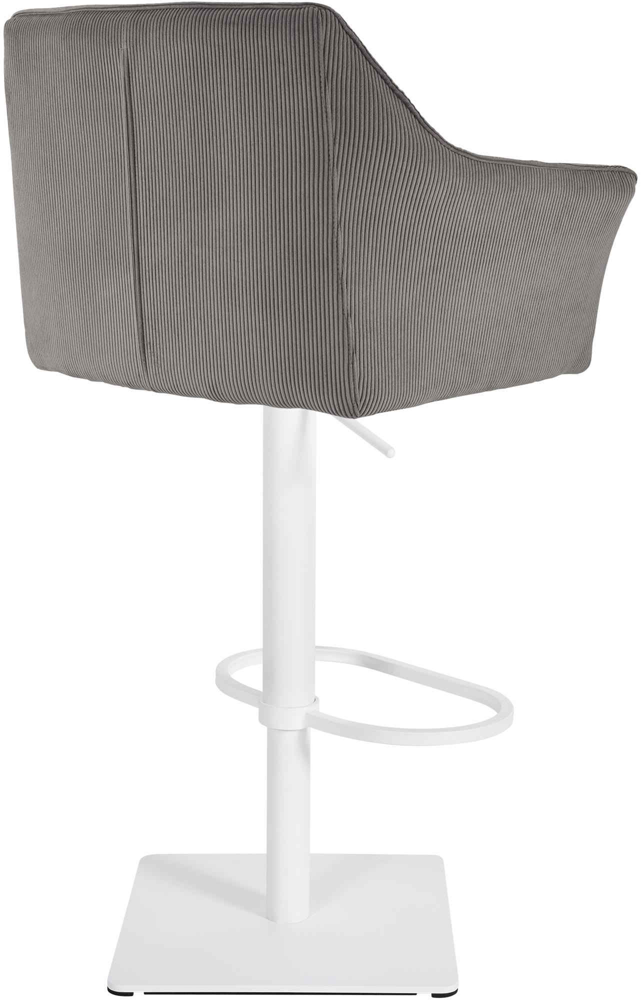 Barhocker Damaso W Cord, taupe