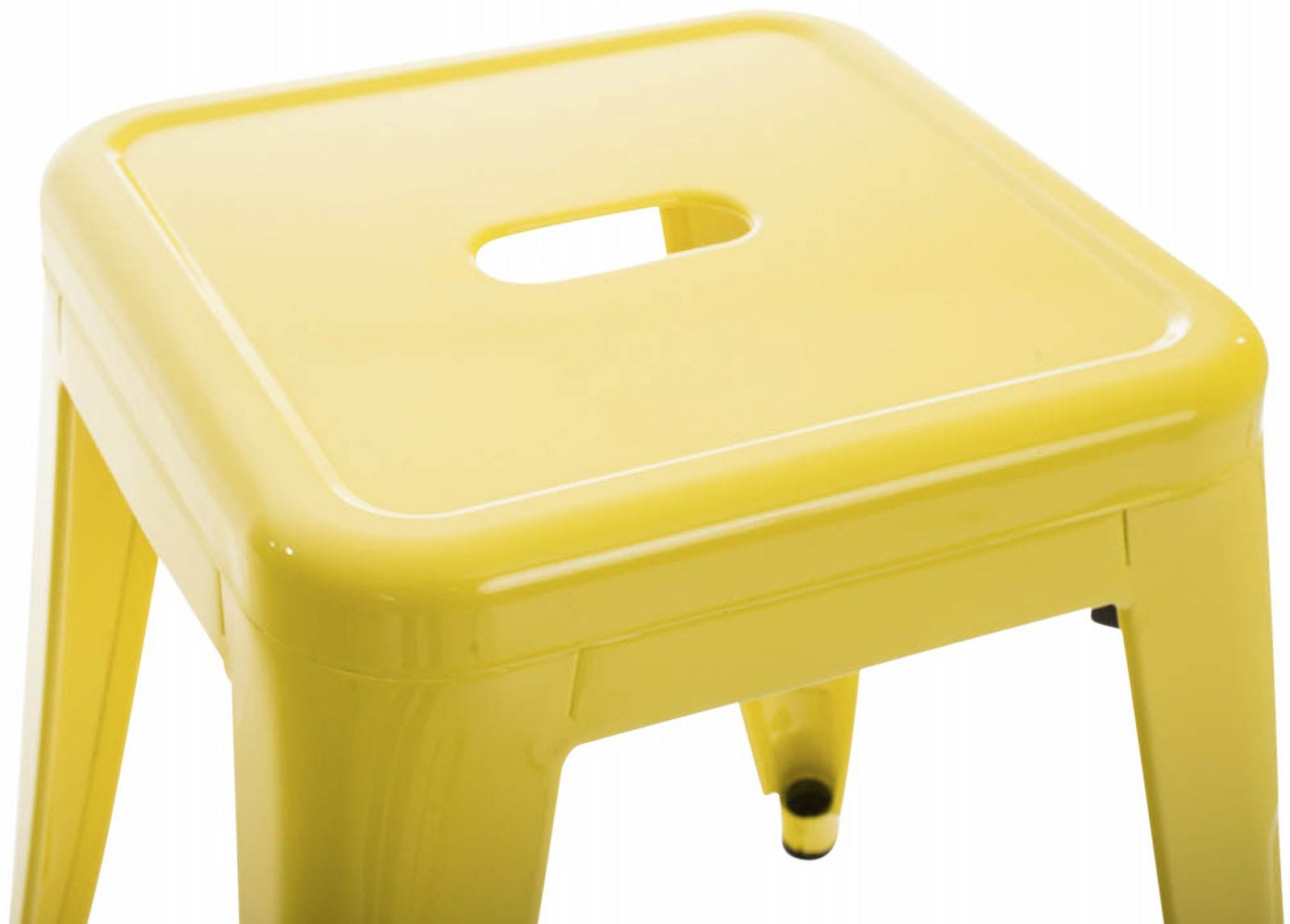 4er Set Hocker Armin, gelb