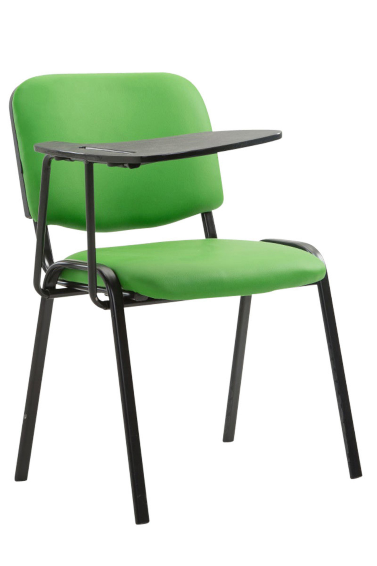 4er Set Stühle Ken mit Klapptisch Kunstleder, grün