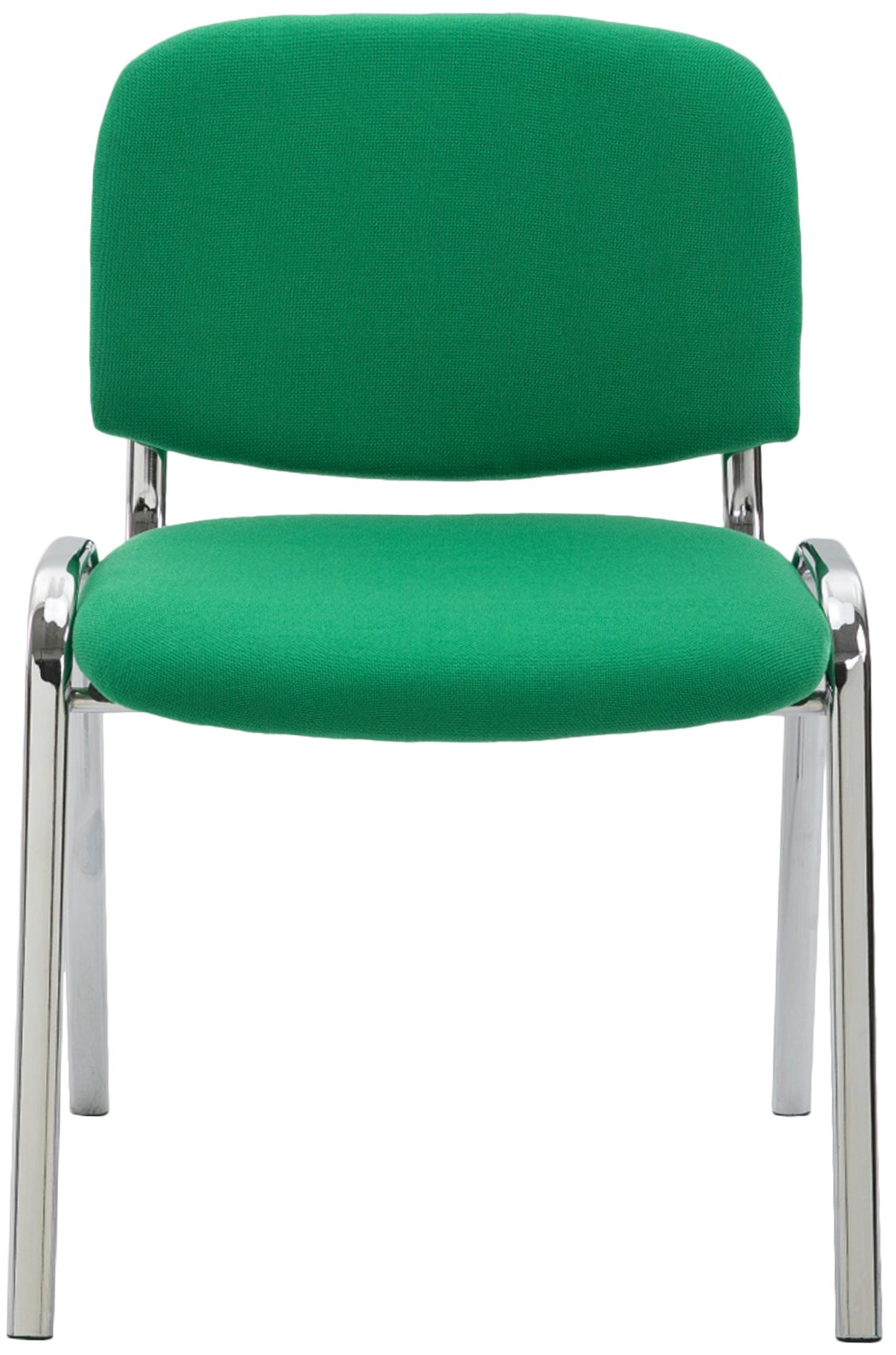 Besucherstuhl Ken C Stoff, grün