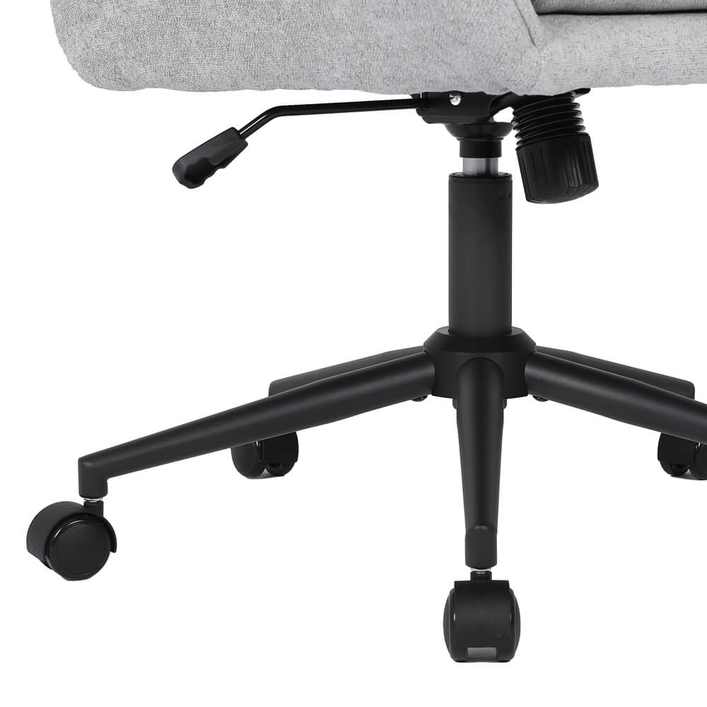 Bürostuhl aus Webstoff CORA - Grau