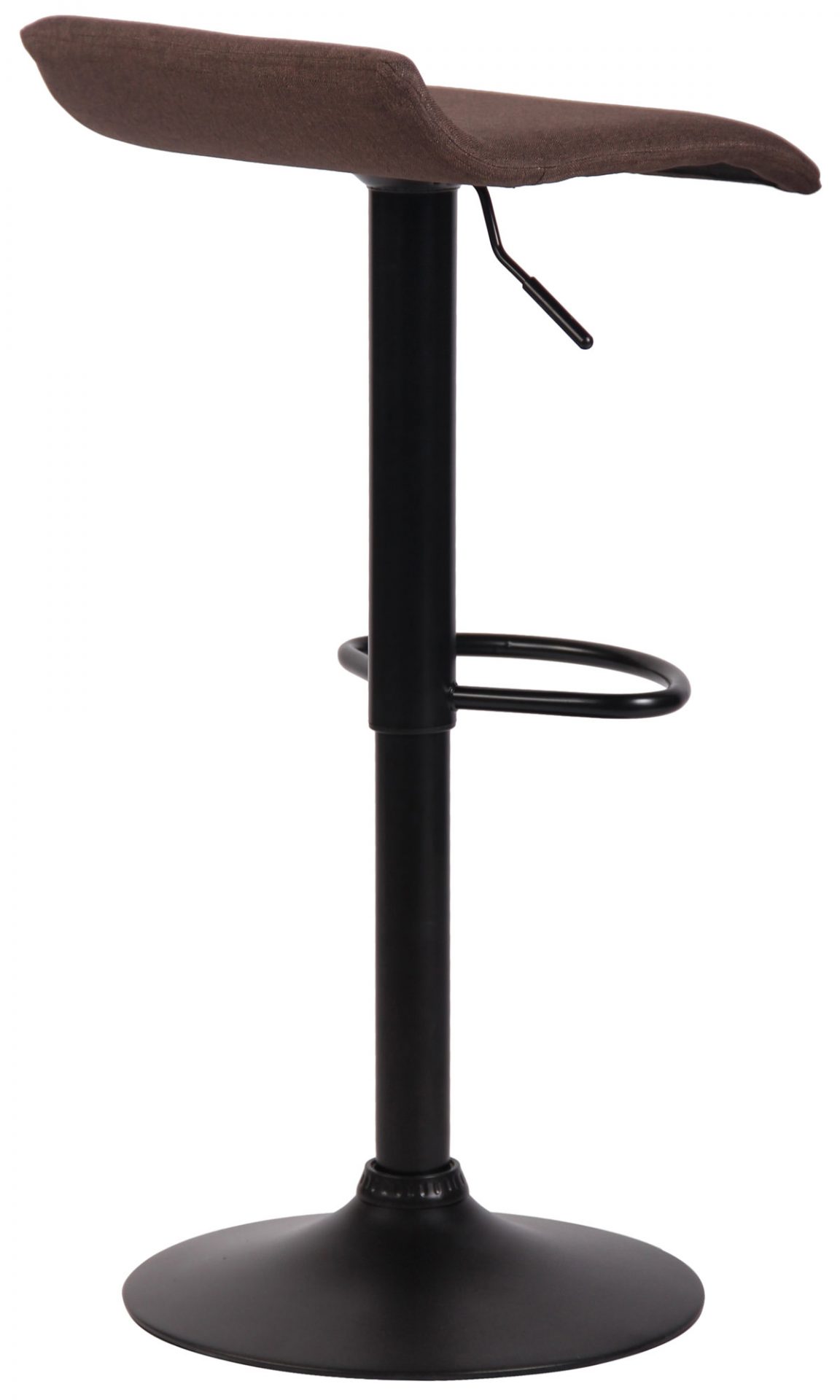 Barhocker Dyn V2 Stoff schwarz, braun