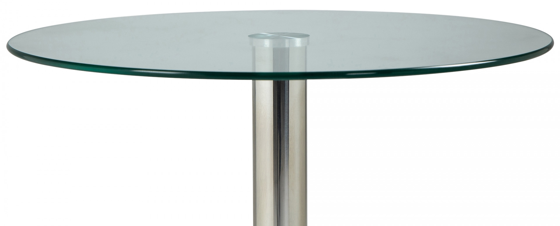 Glastisch 70 cm, klarglas