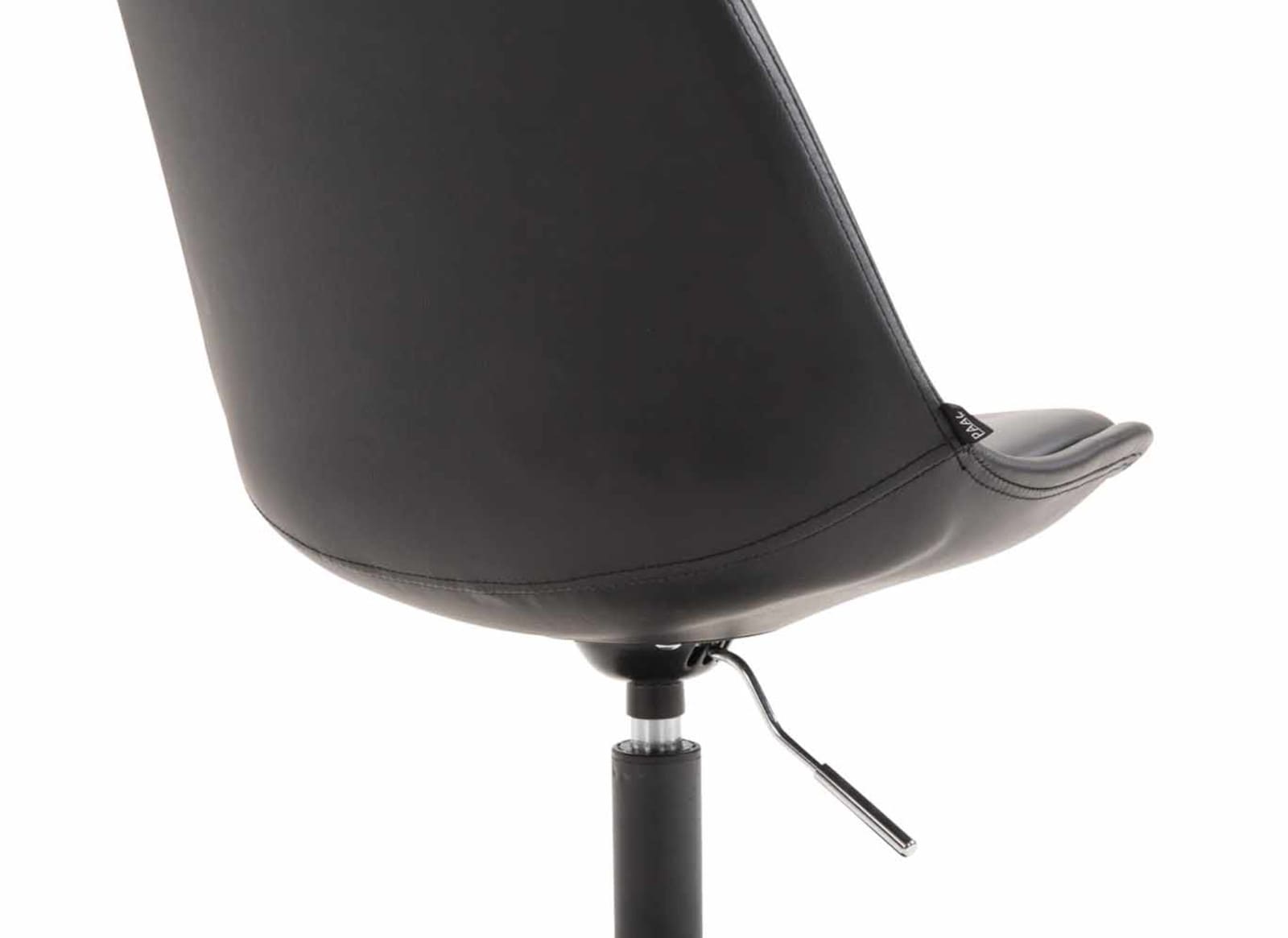 4er Set Esszimmerstühle Maverick B Kunstleder, schwarz
