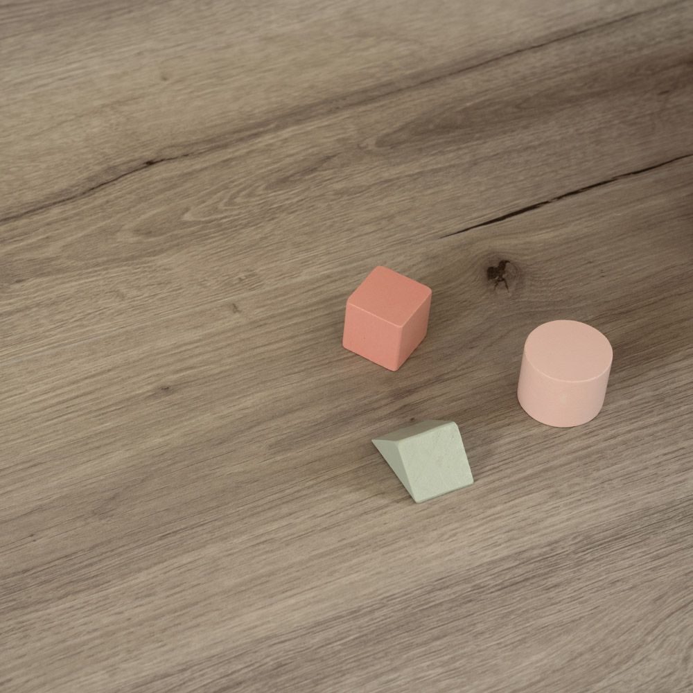 Klick-Vinylboden mit Trittschall ROMIA Grau - 5 m²