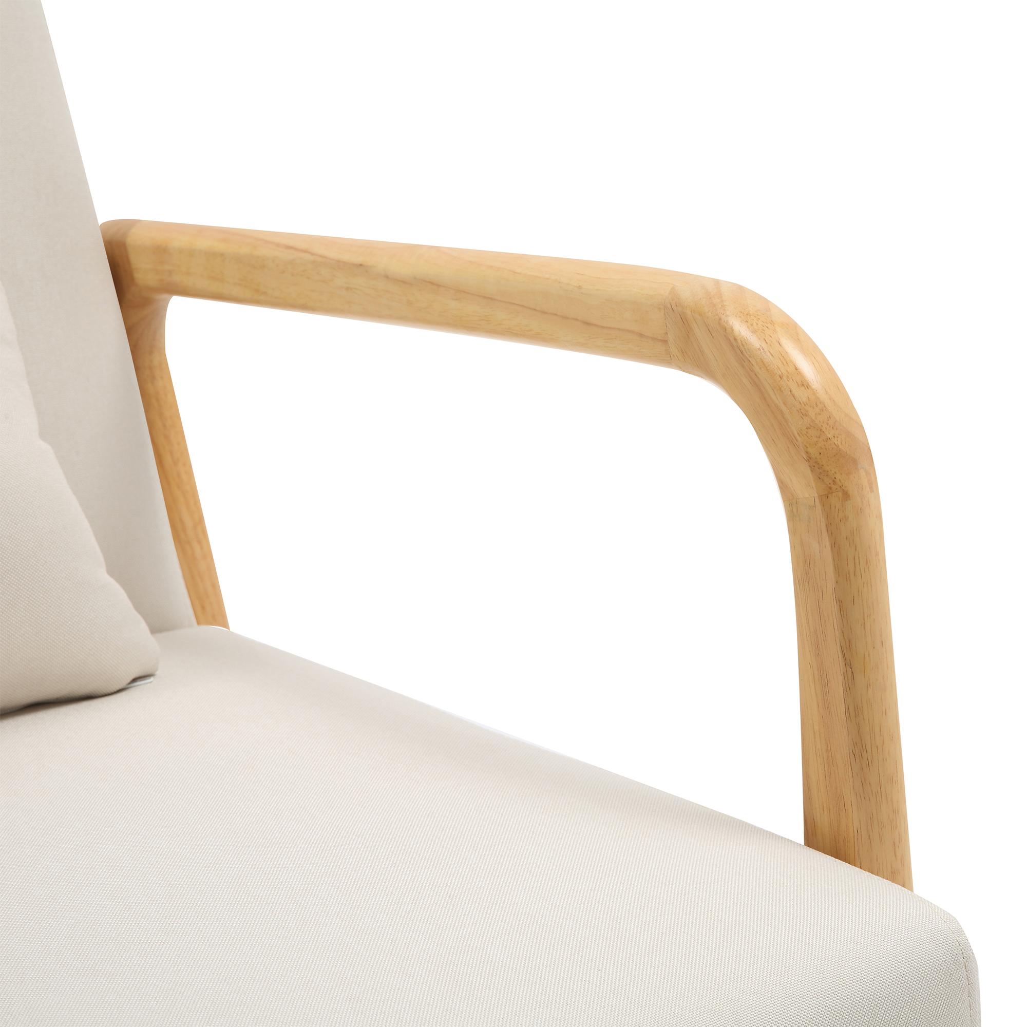 Sessel Hibbing Stoff, creme