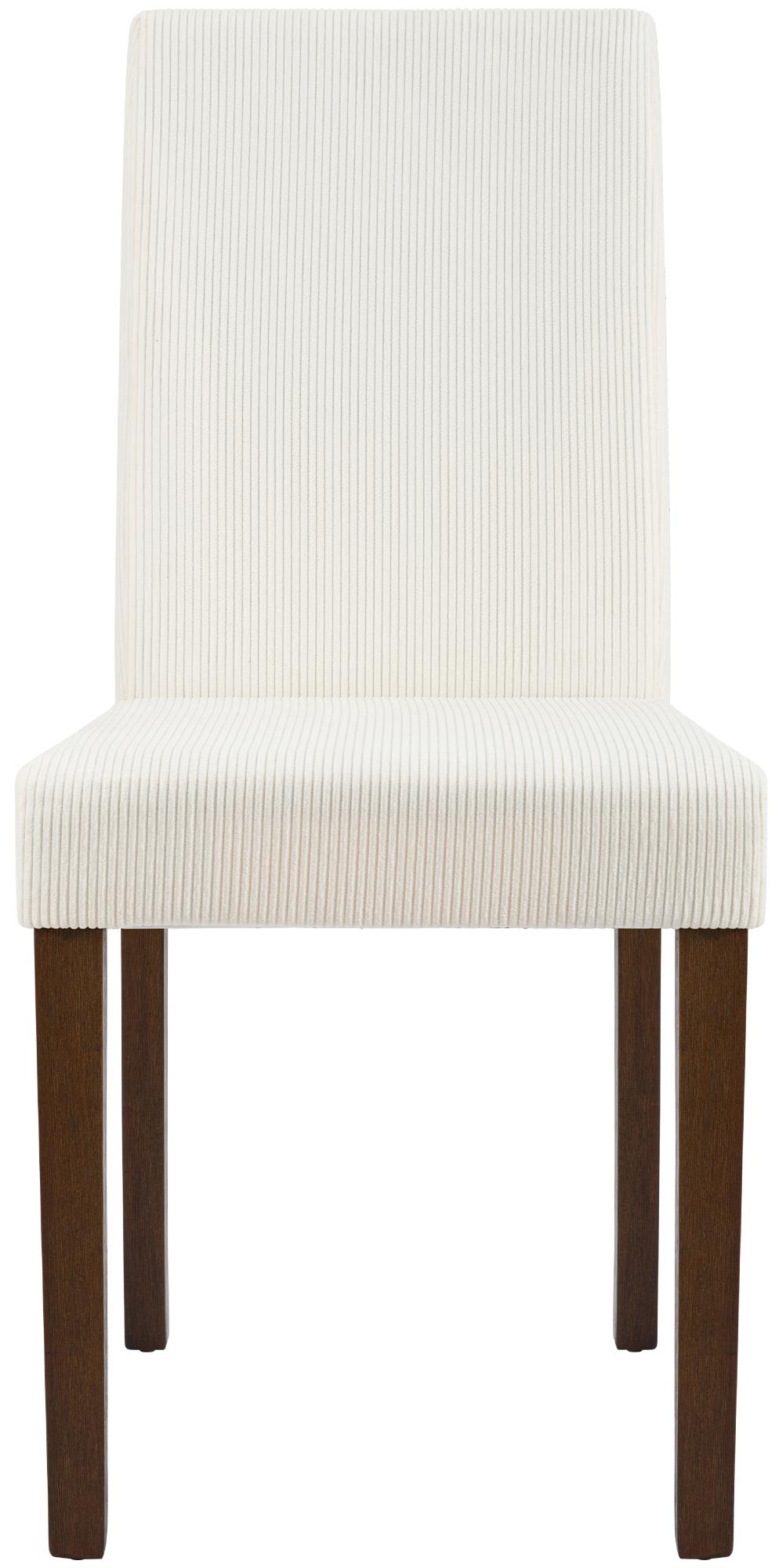 Esszimmerstuhl Ina Cord antik dunkel, creme