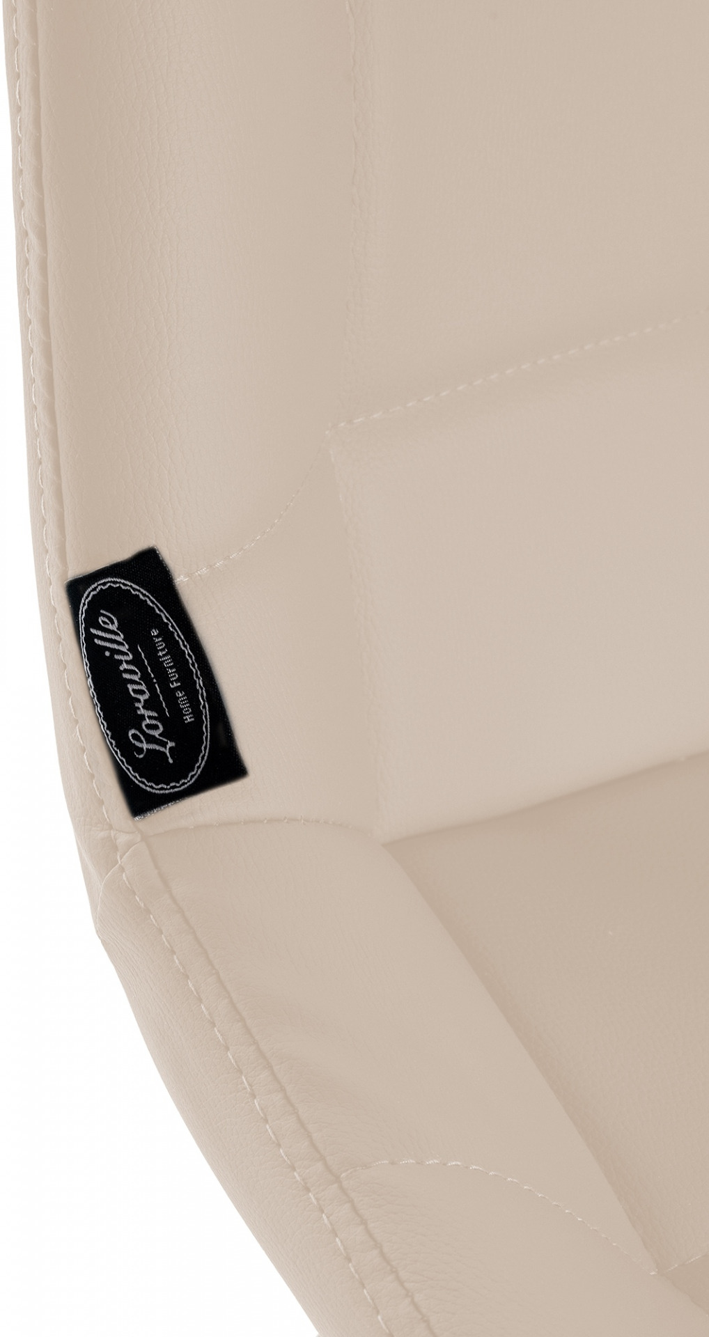 Barhocker Weston Kunstleder, creme