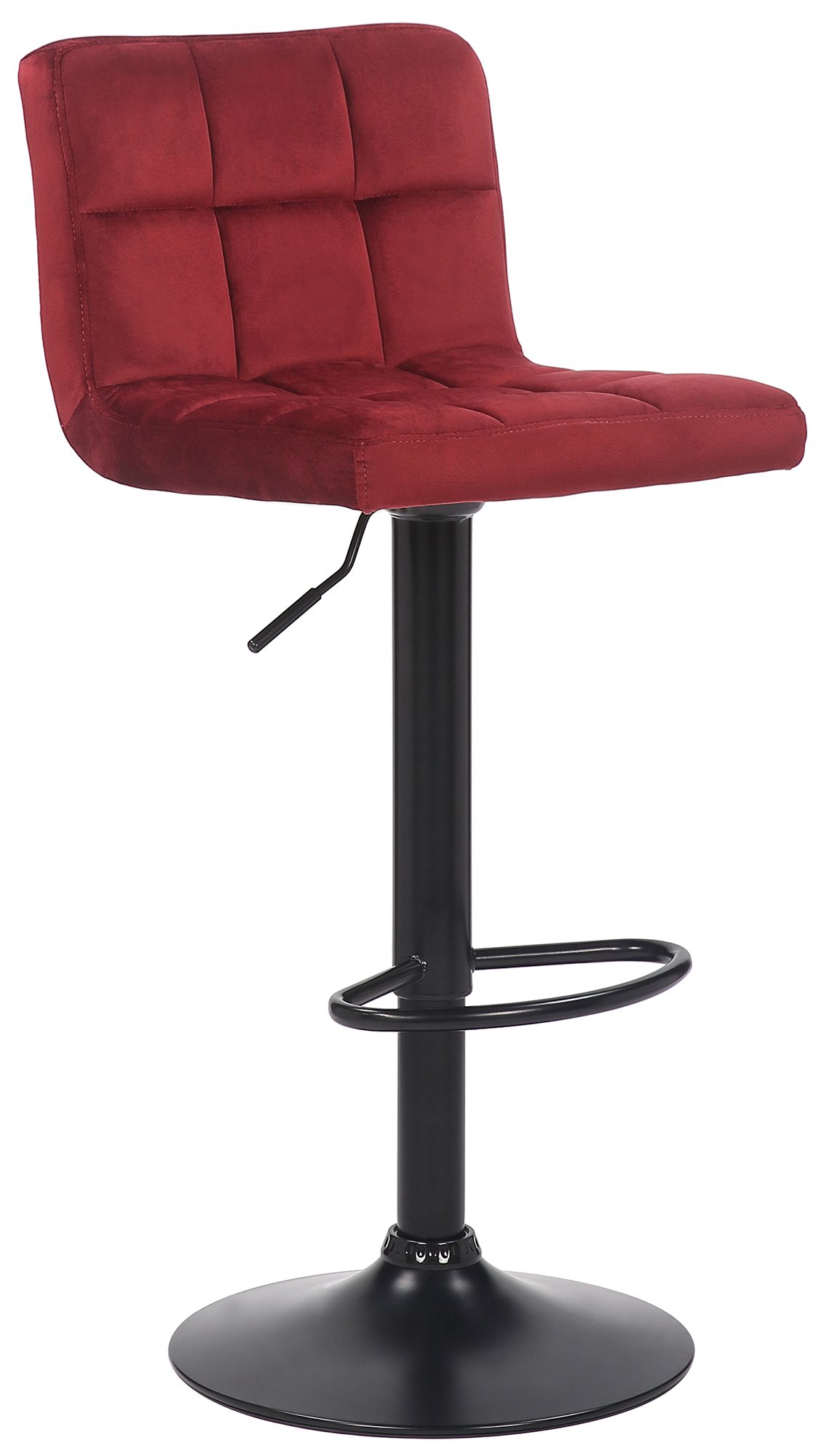 Barhocker Feni Samt, rot