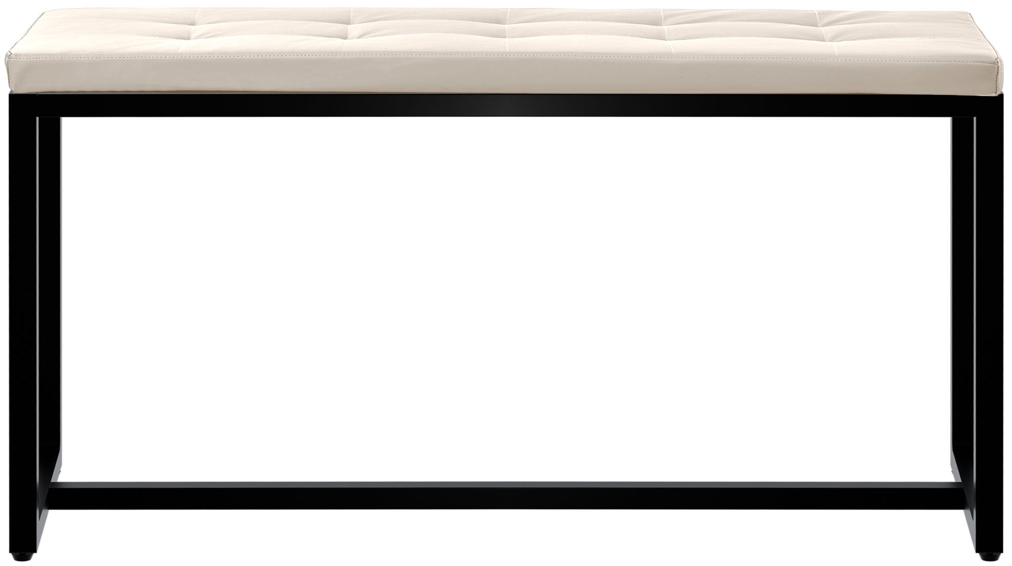 Sitzbank Barci B Kunstleder, creme