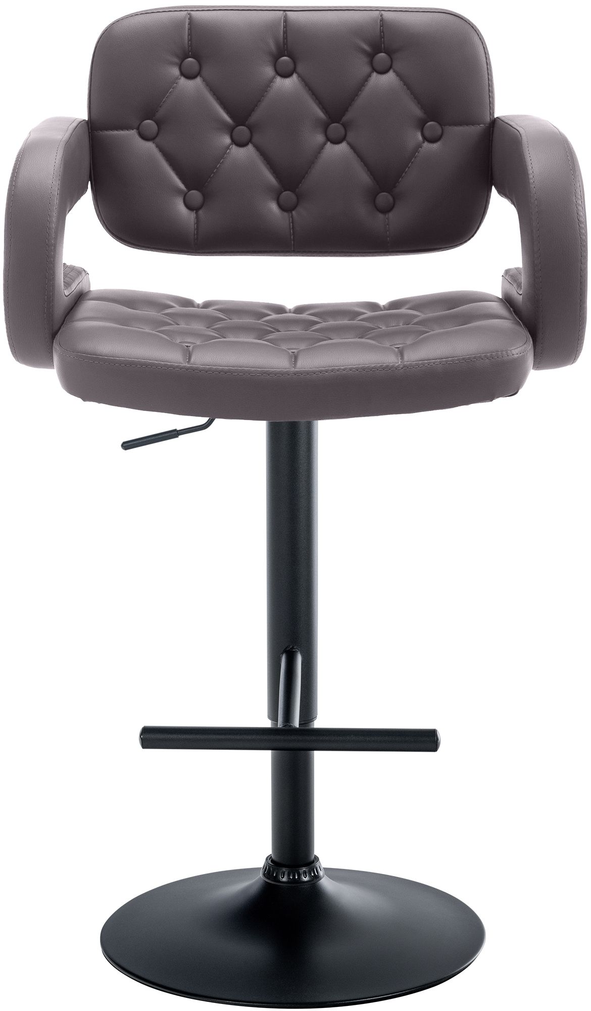 Barhocker Dublin schwarz, braun