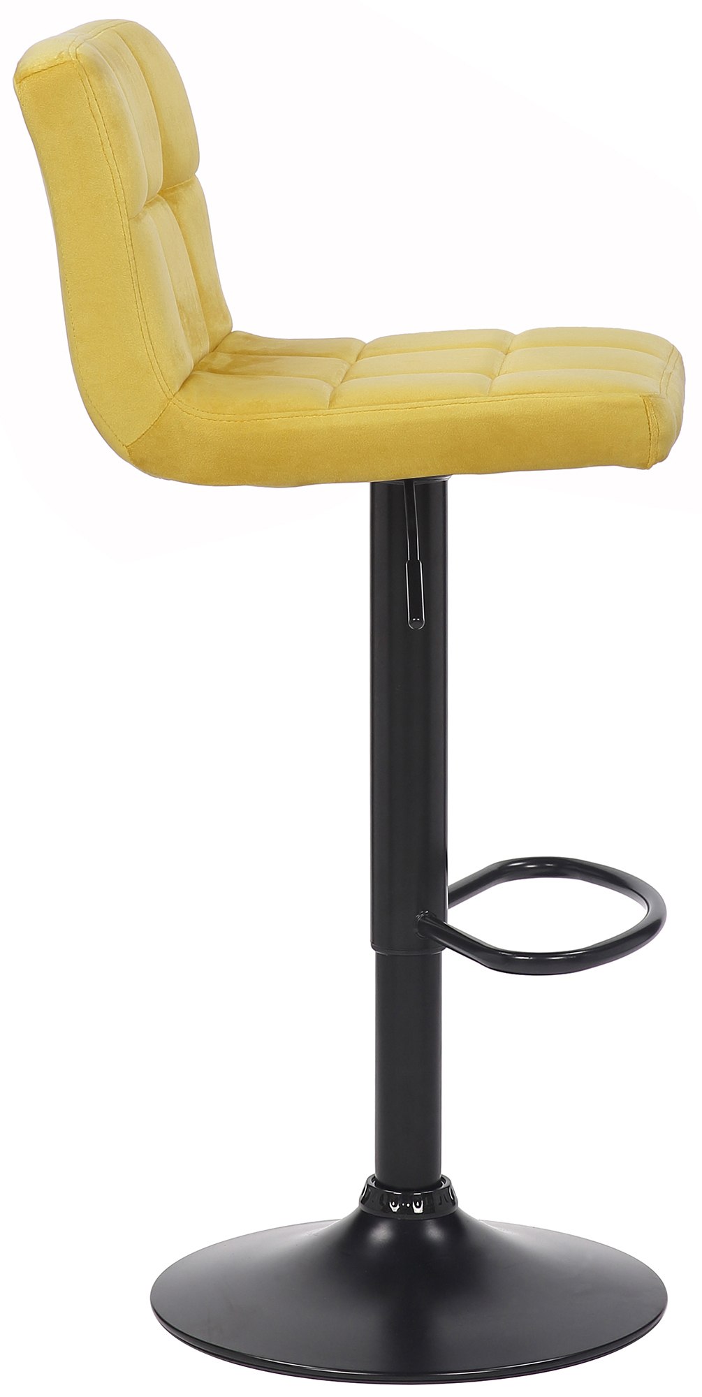 Barhocker Feni Samt, gelb