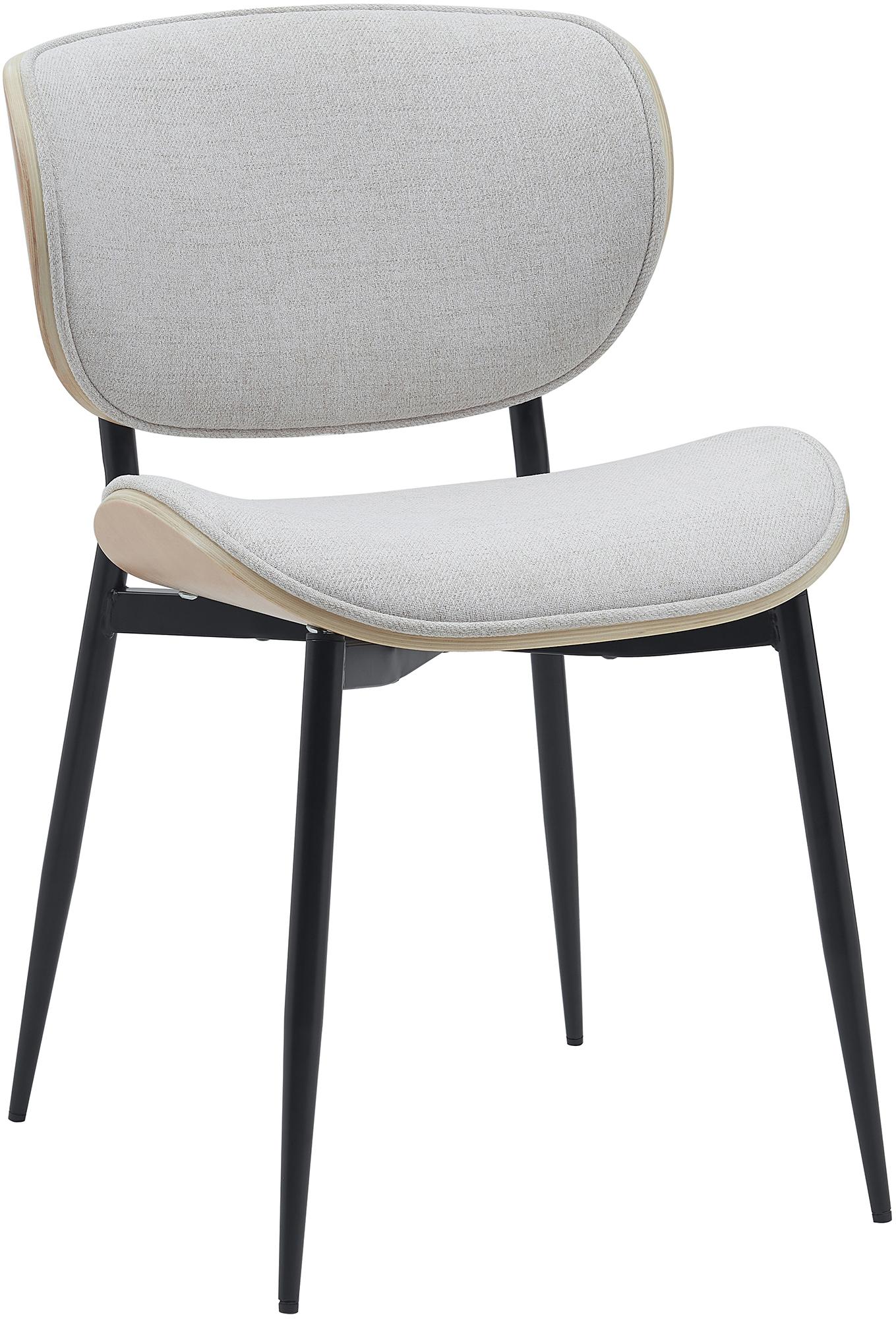 Besucherstuhl Enid Stoff, natura/creme