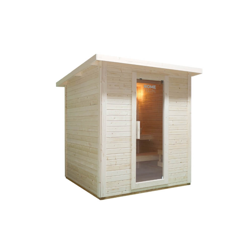 Saunahaus Outdoor TALO L - 221 x 217 cm für 4 Personen