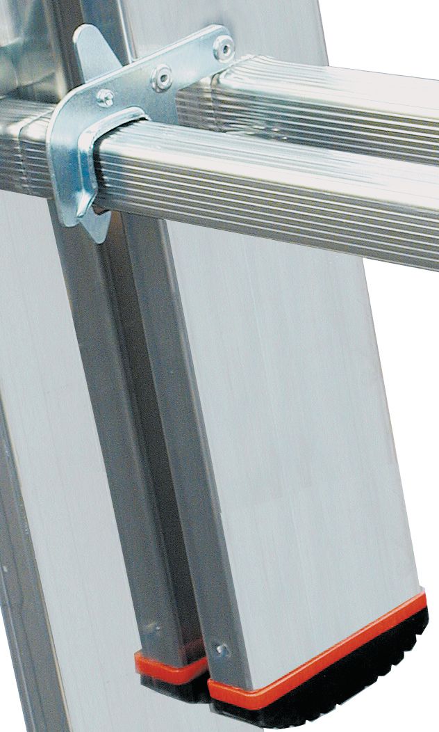 MONTO Fabilo Sprossen-Schiebeleiter, zweiteilig 2x12 Sprossen