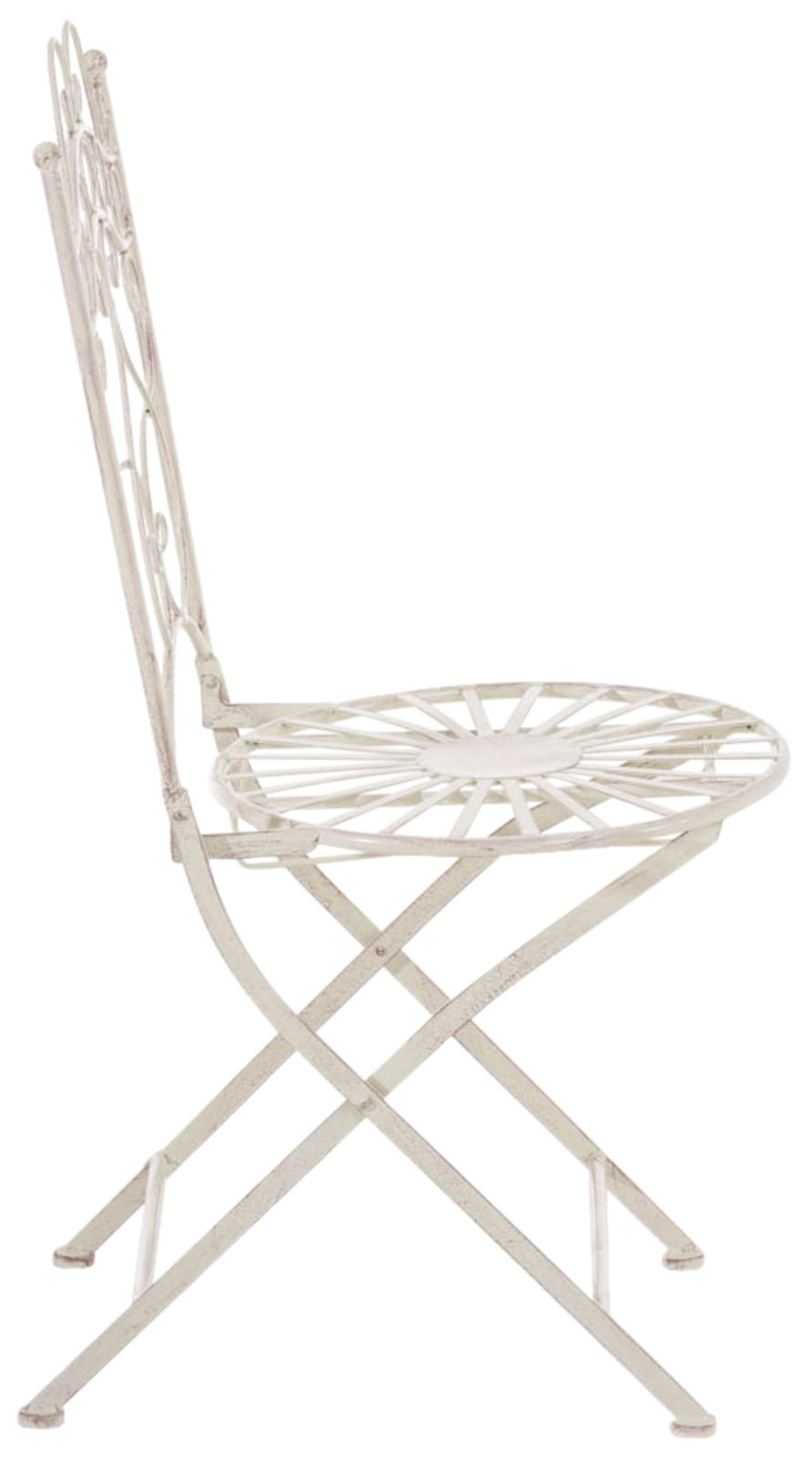 2er Set Stühle Indra, antik-creme