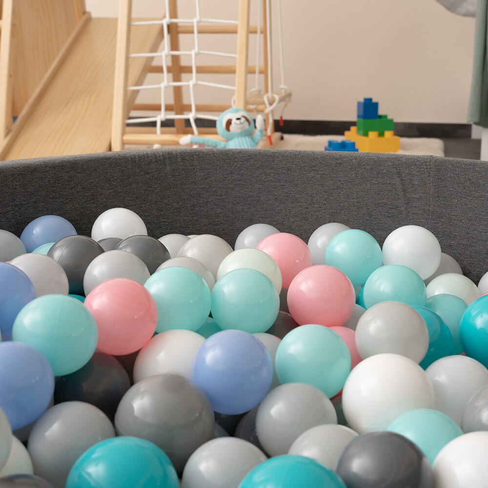 Spielbälle für Bällebad SPIN – 600 Stück Pastellfarbe