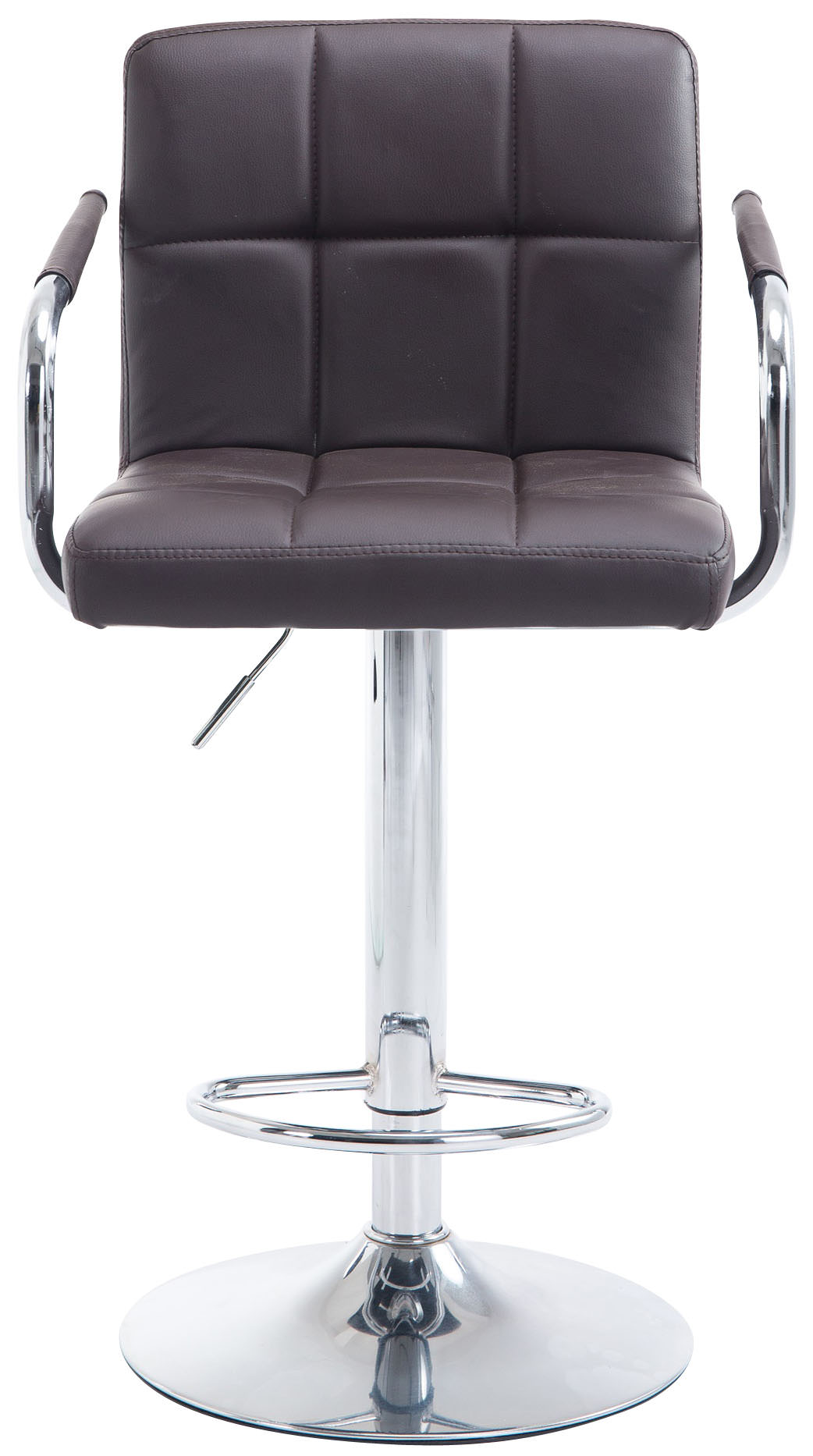 Barhocker Lucy V2 chrom, braun