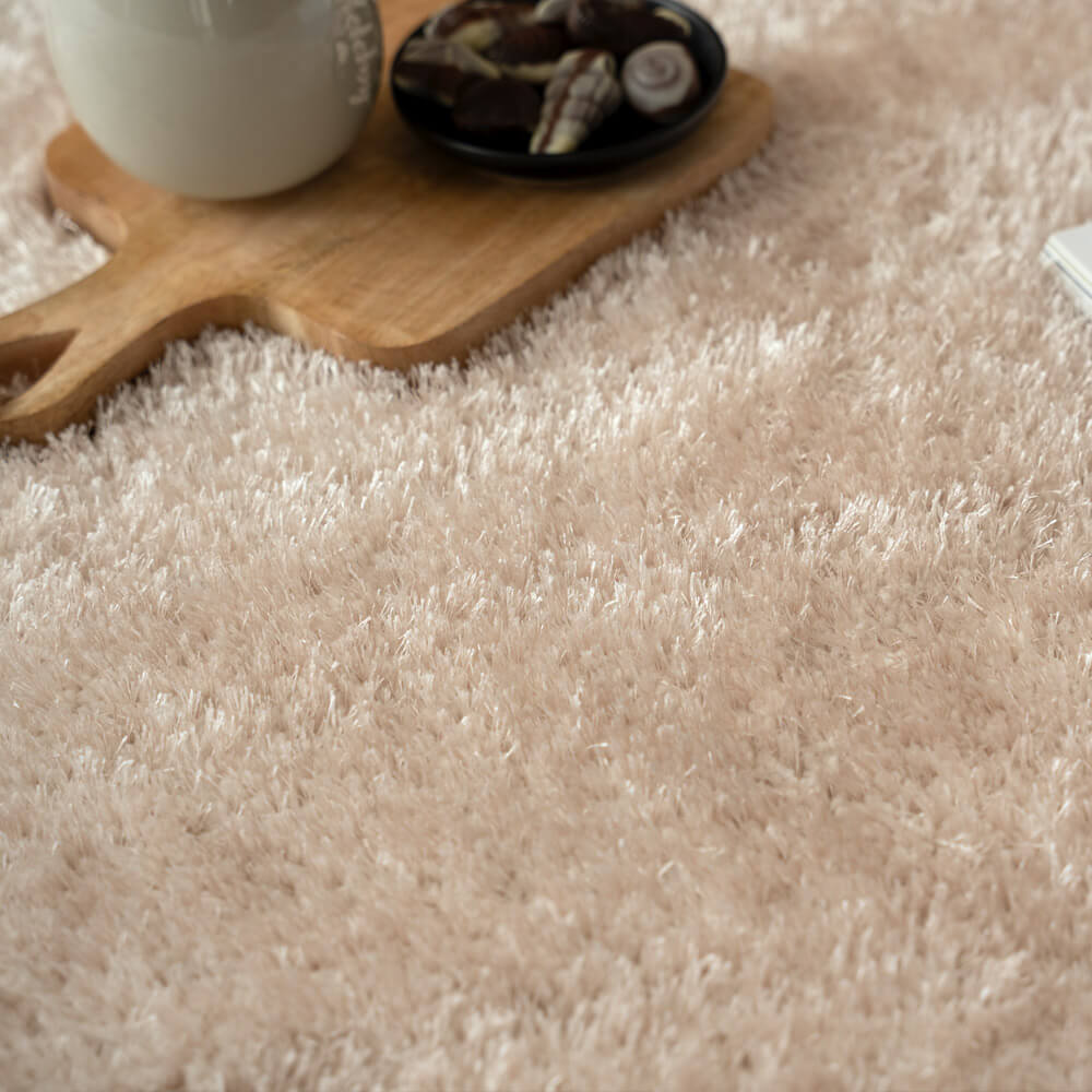 Hochflor Teppich SOFI - 180 x 120 cm Beige