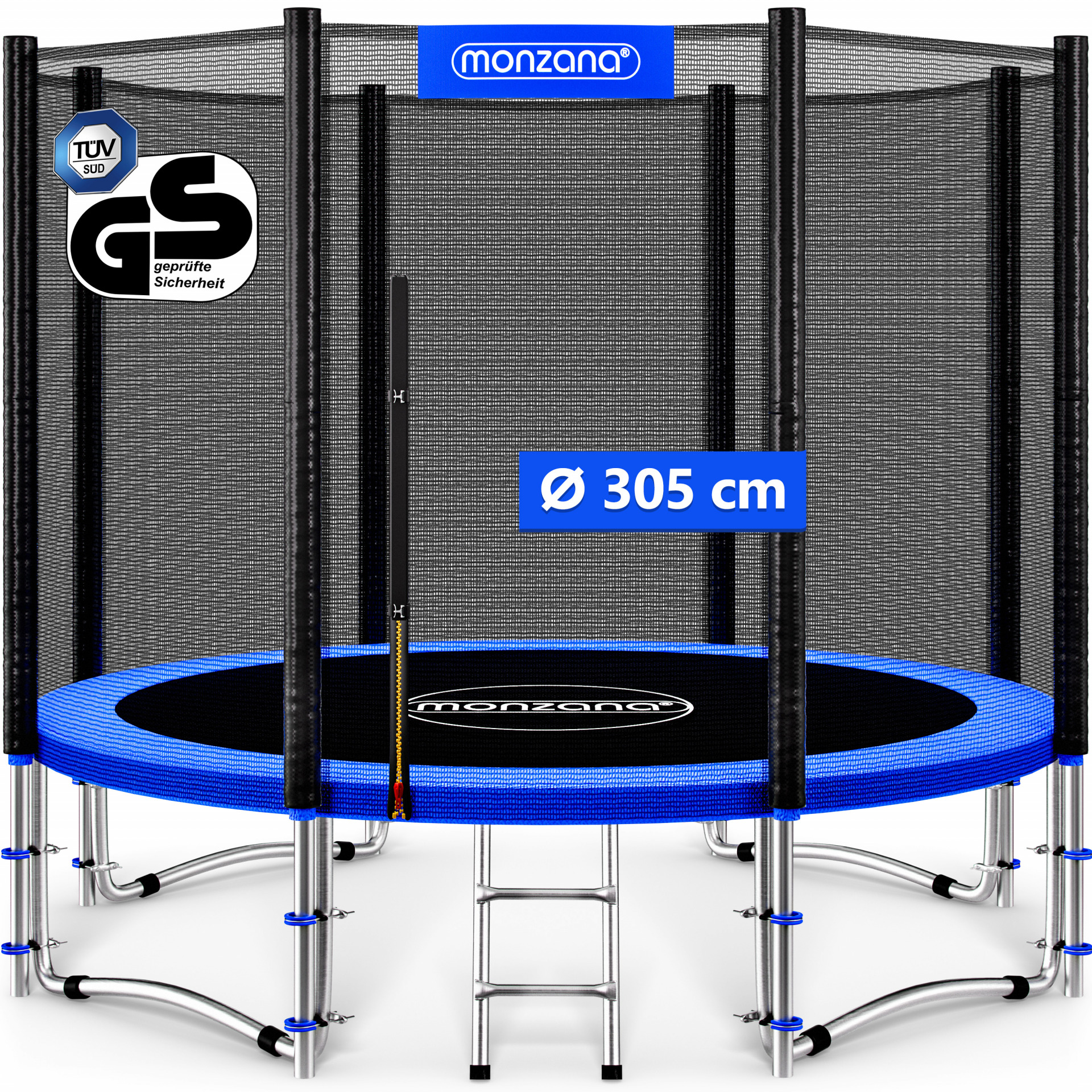 Trampolin Ø305cm inkl Sicherheitsnetz TÜV SÜD GS