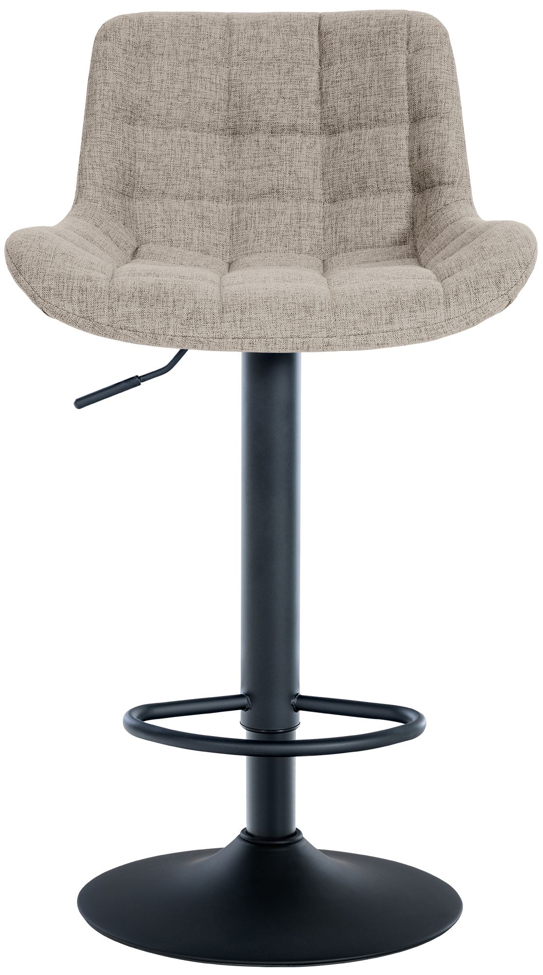 2er Set Barhocker Tover Stoff, taupe
