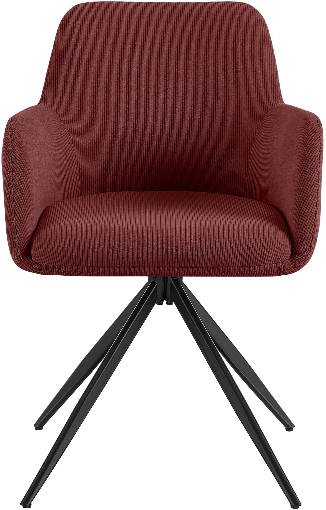 Esszimmerstuhl Olema Cord, bordeauxrot