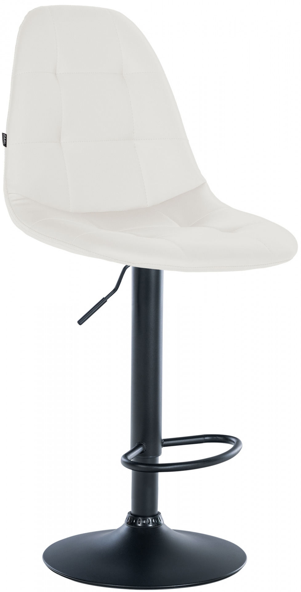 Barhocker Elmore Kunstleder B, weiß