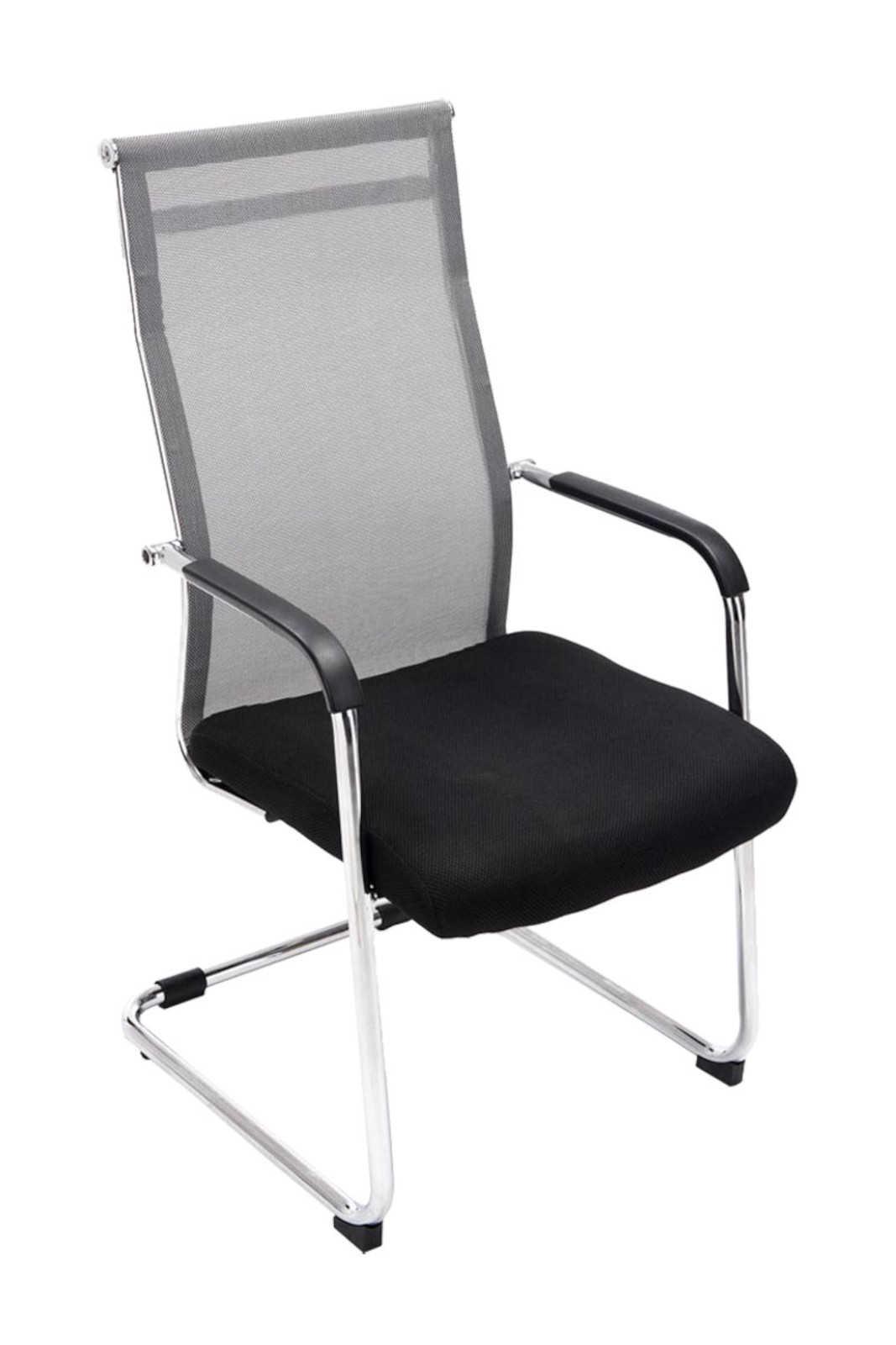 2er Set Besucherstühle Brenda, grau