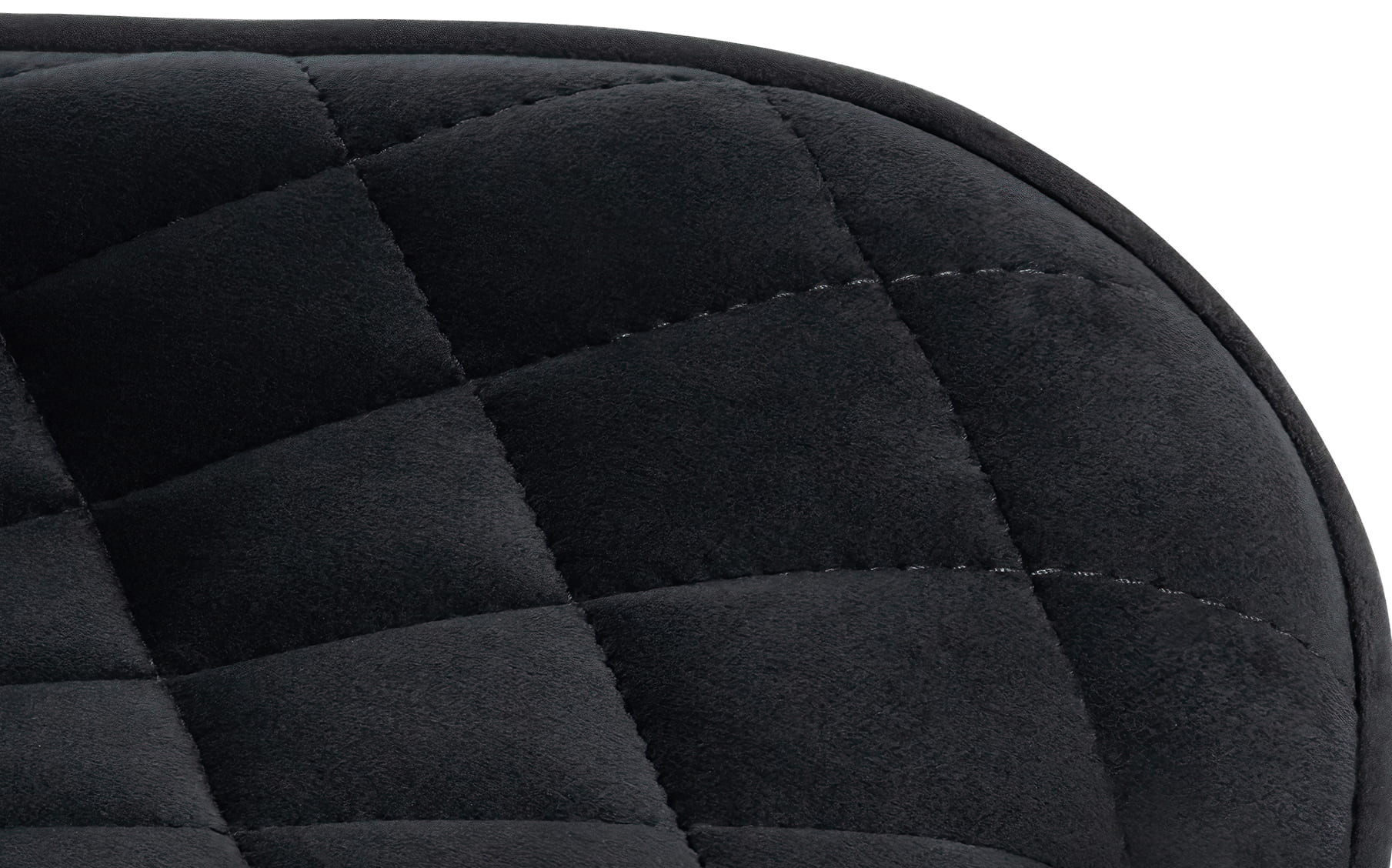 Barhocker Minosa Samt, schwarz