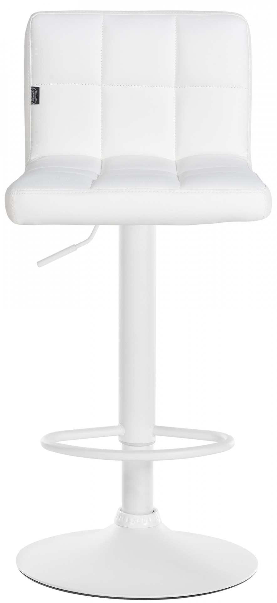 2er Set Barhocker Feni Kunstleder weiß, weiß